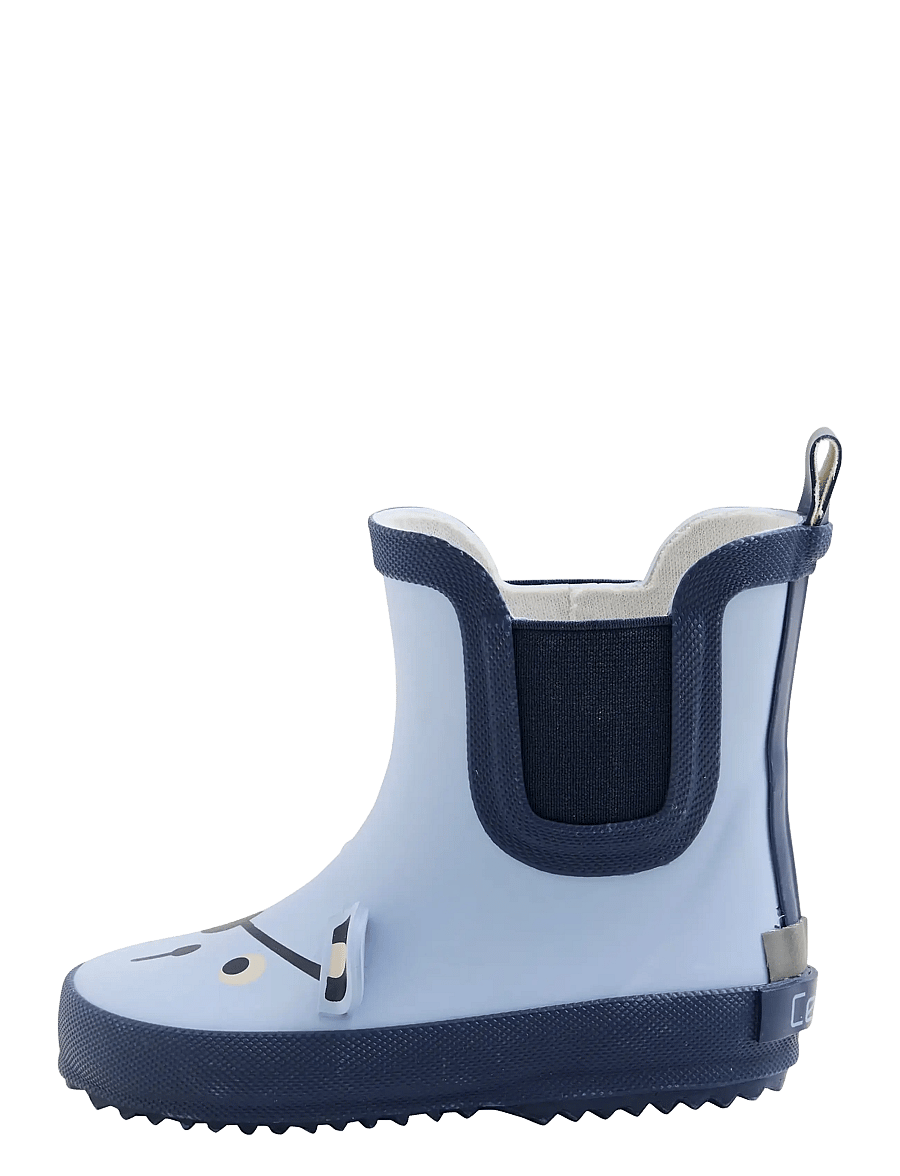 CeLaVi - Wellies short - Pirate Face 3D - gummistøvler uden for - blue fog - 1