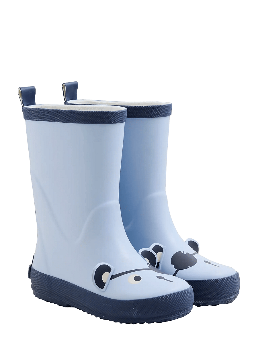 CeLaVi - Wellies Pirate Face 3D - gumowce nieocieplane - blue fog - 1
