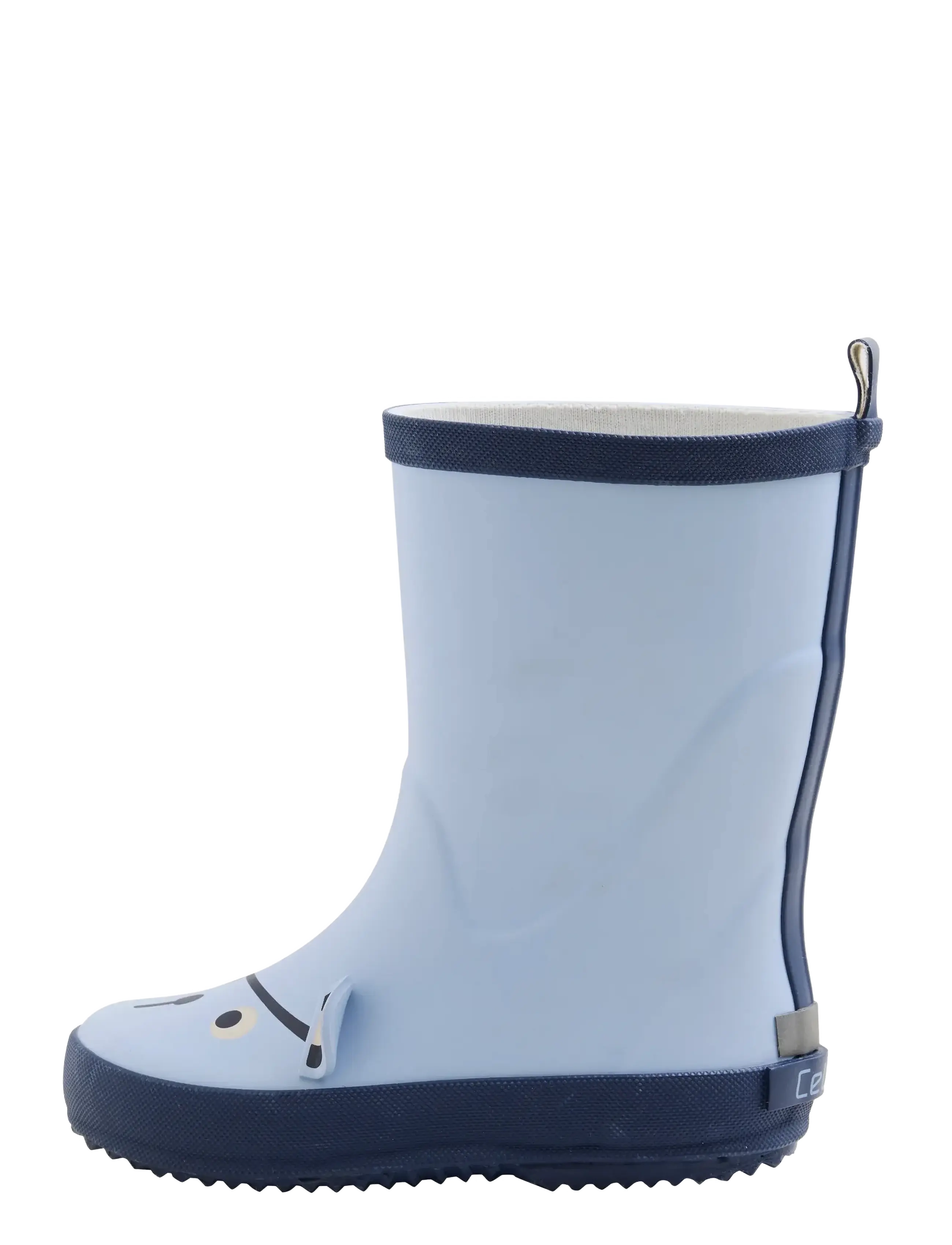 CeLaVi - Wellies Pirate Face 3D - gumowce nieocieplane - blue fog - 2