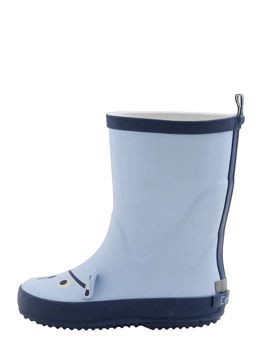 CeLaVi - Wellies Pirate Face 3D - gumowce nieocieplane - blue fog - 2