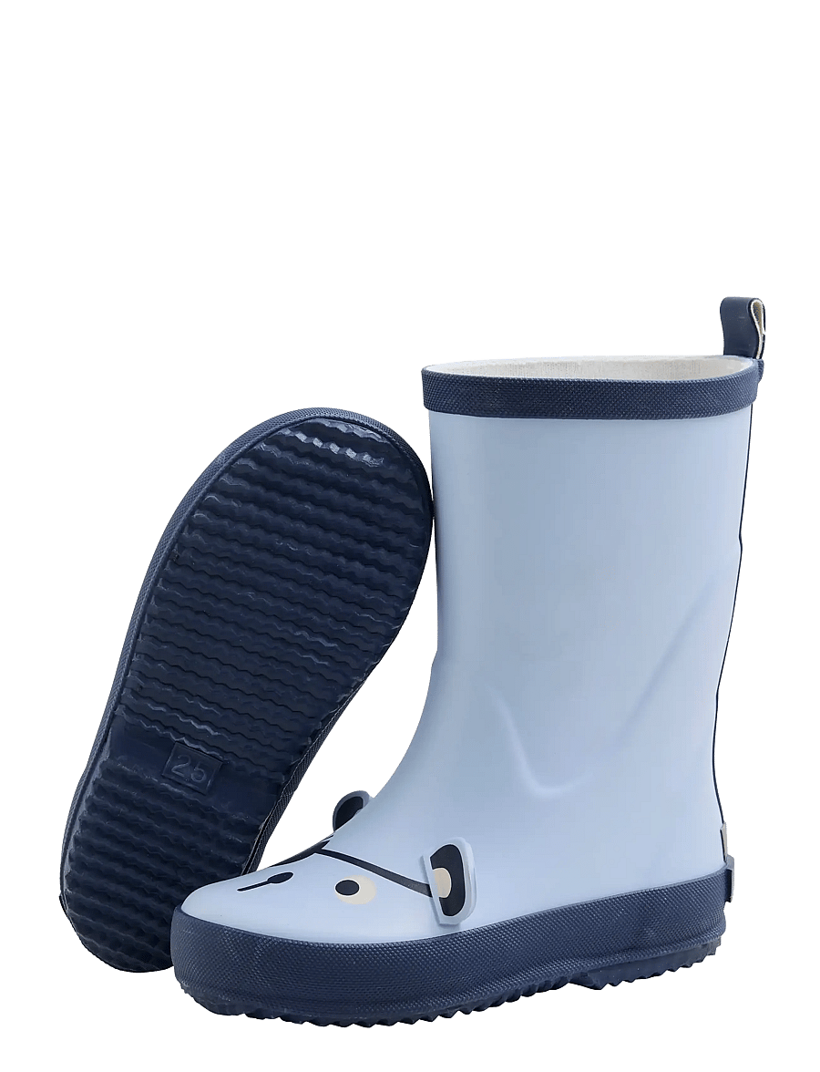 CeLaVi - Wellies Pirate Face 3D - gumowce nieocieplane - blue fog - 3