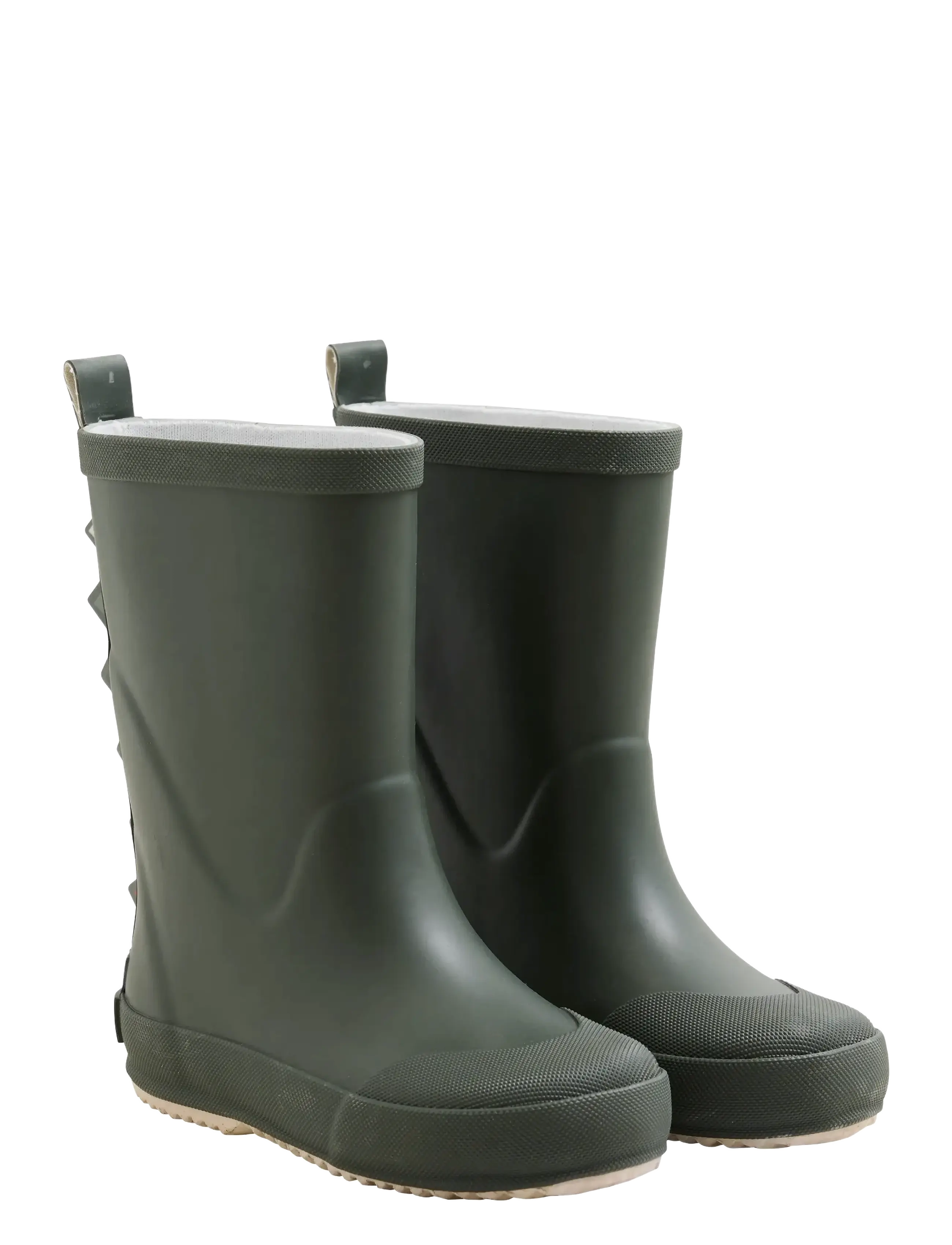 CeLaVi Wellies Dino w. Spikes - Gummistøvler - CLIMBING IVY / green