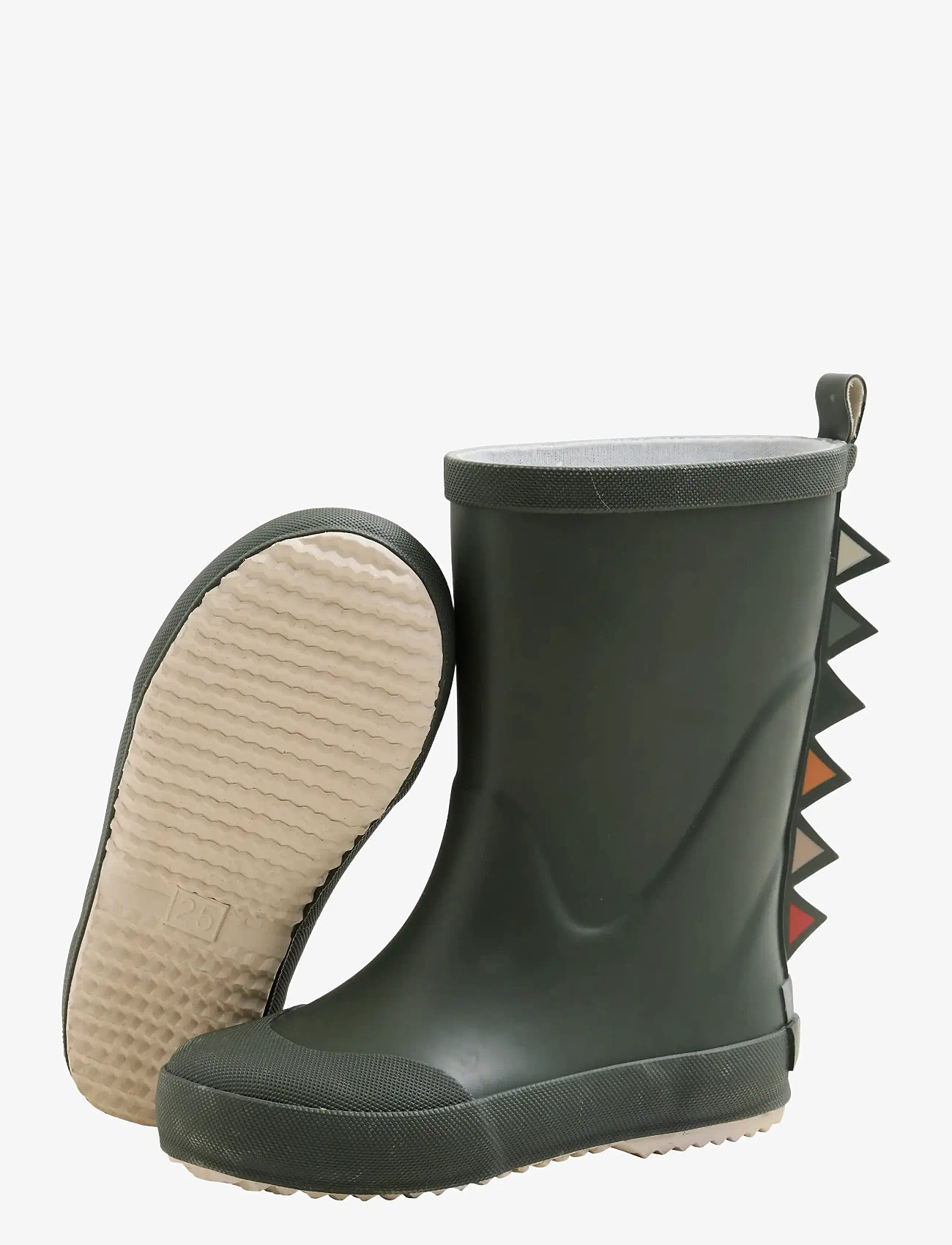 CeLaVi - Wellies Dino w. Spikes - unlined rubberboots - climbing ivy - 3