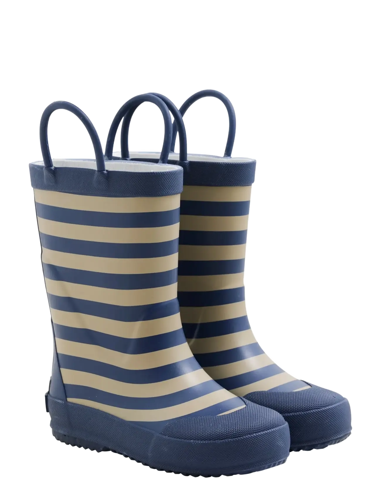 CeLaVi Wellies Stripe, 30, High Rubberboots, Marineblau - Unlined Kinder