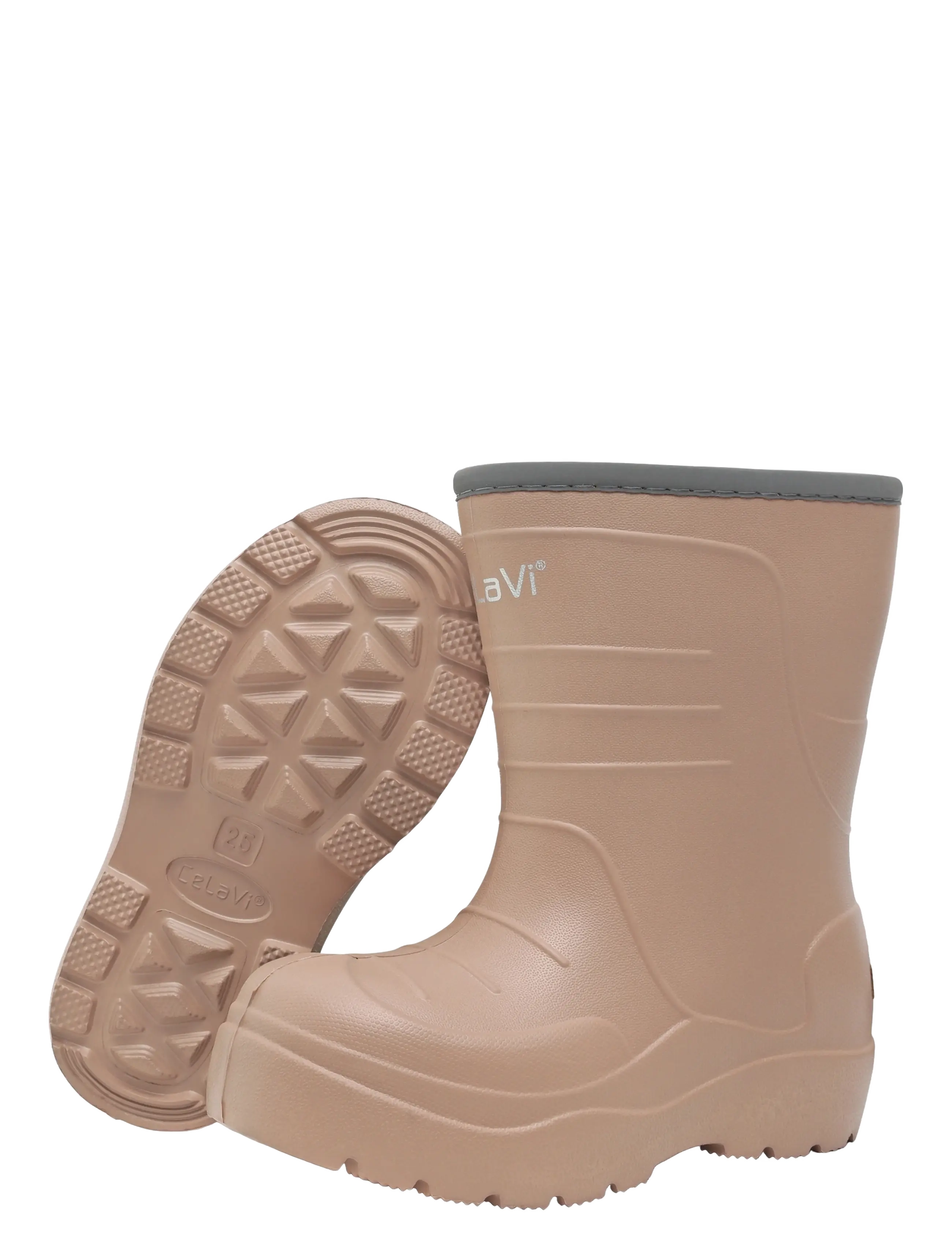 CeLaVi - Thermal Wellies - Embossed - fodrade gummistövlar - fungi - 2