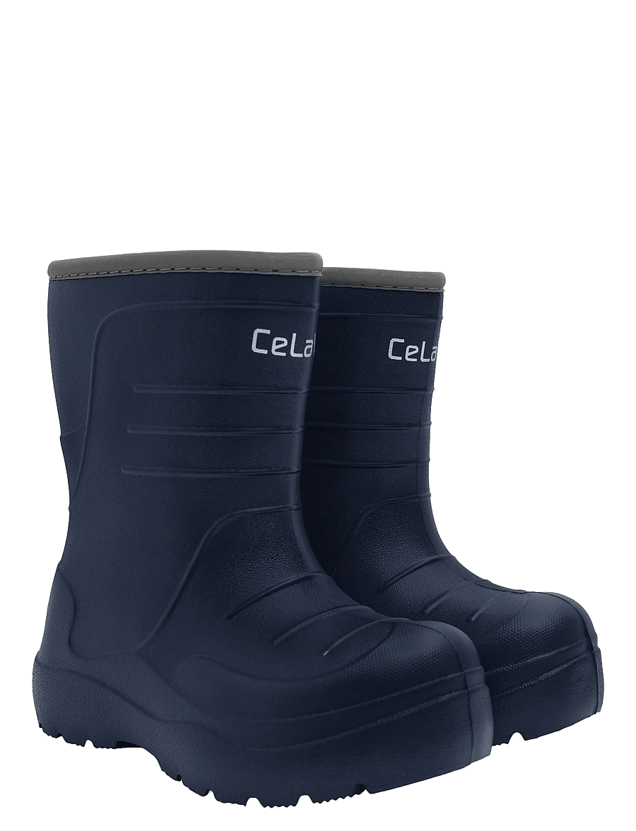 CeLaVi - Thermal Wellies - Embossed - gefütterte gummistiefel - navy - 0