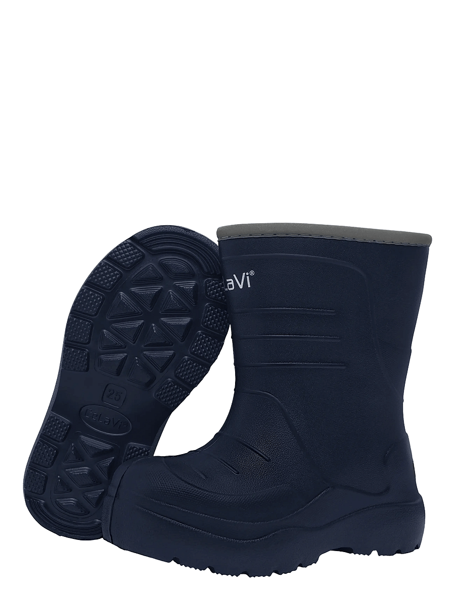 CeLaVi - Thermal Wellies - Embossed - gefütterte gummistiefel - navy - 2
