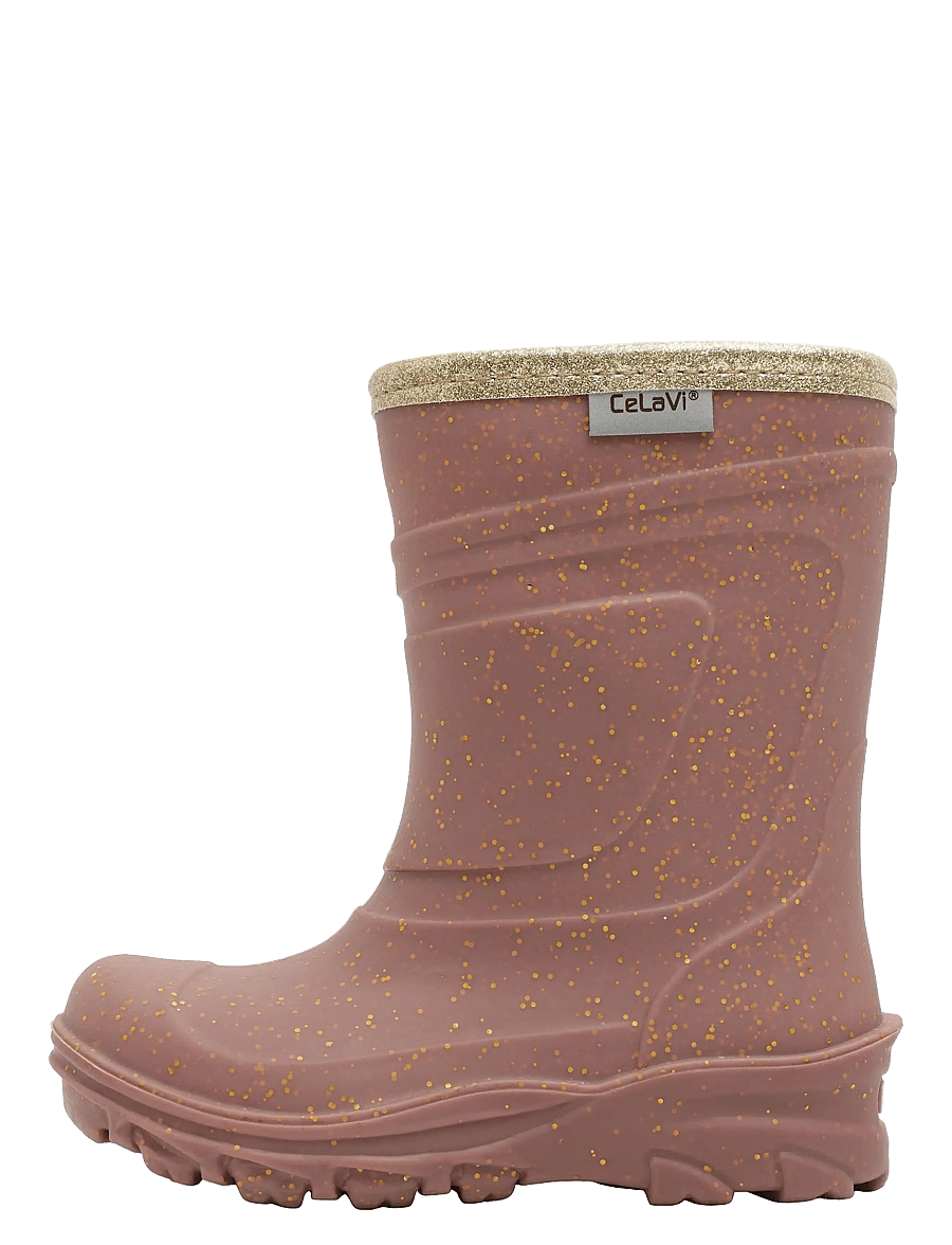 CeLaVi - Thermal Wellies TPR - Embossed - gefütterte gummistiefel - burlwood - 1