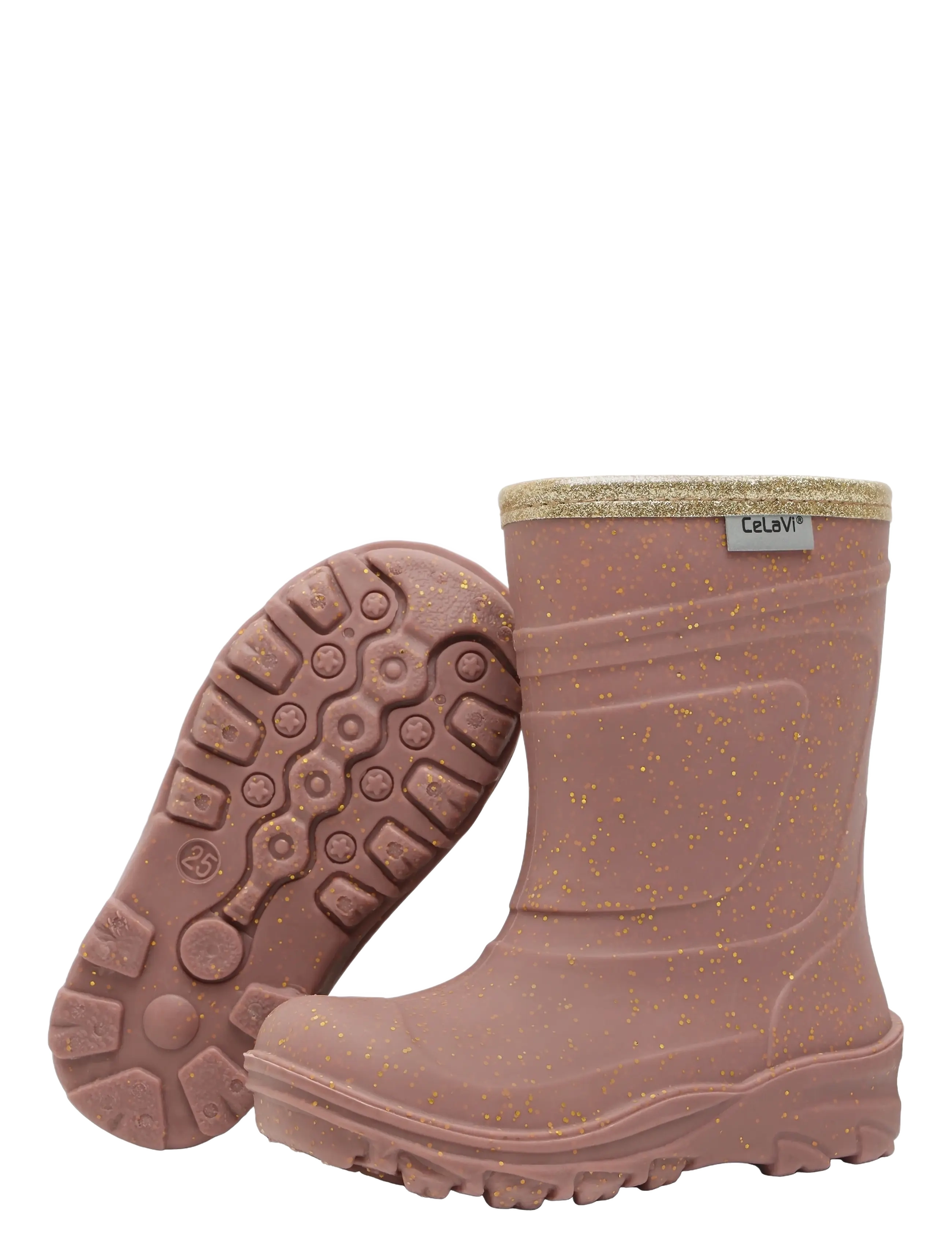 CeLaVi - Thermal Wellies TPR - Embossed - burlwood - 2