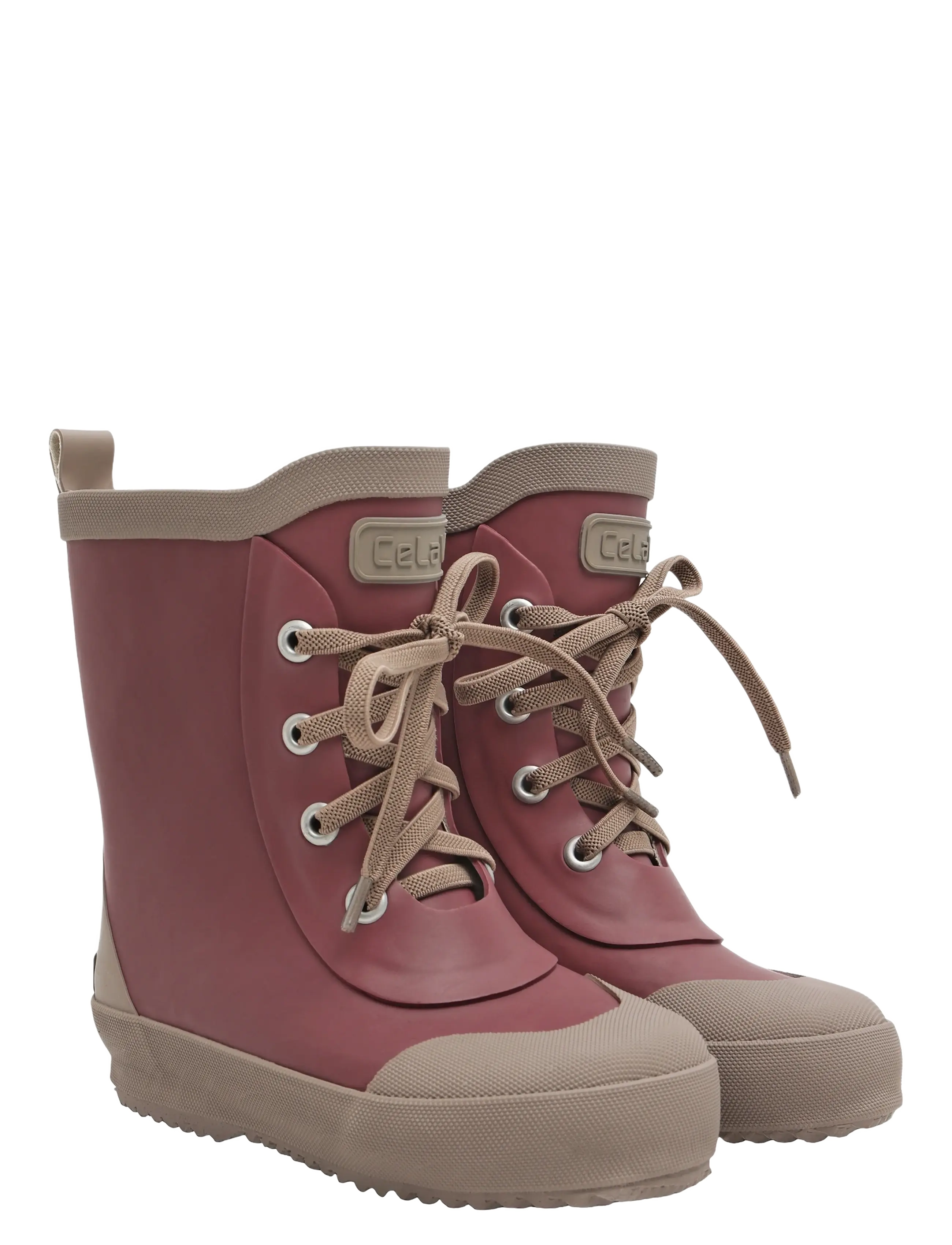CeLaVi Thermal Wellies w. wool lining - New Arrivals - ROSE BROWN / pink/rose