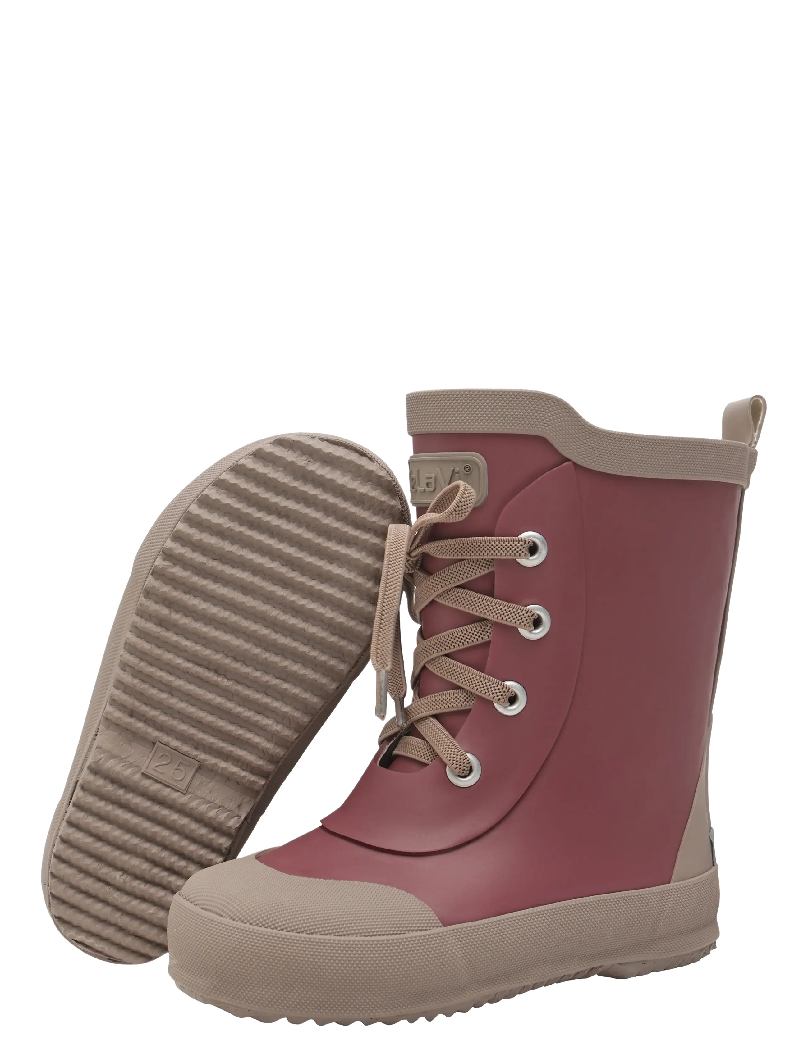CeLaVi - Thermal Wellies w. wool lining - rose brown - 2