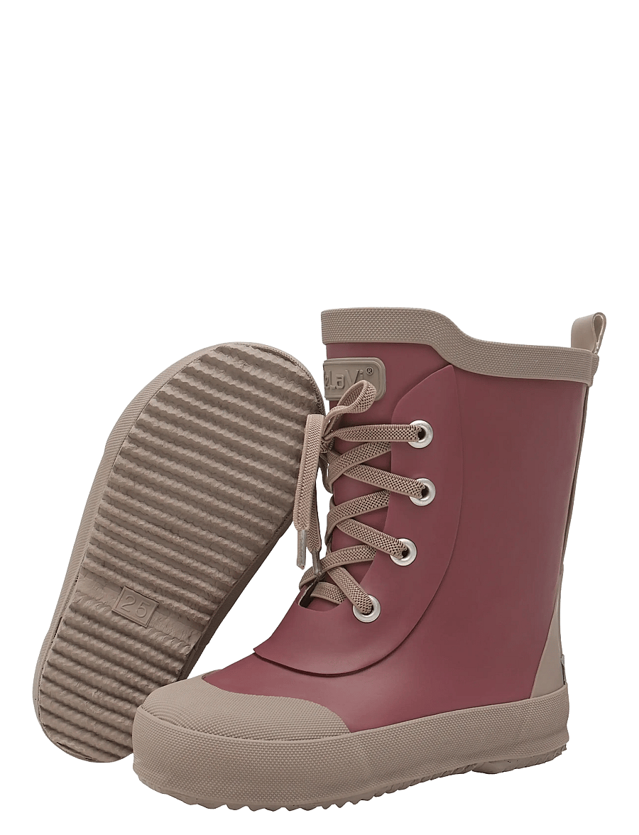 CeLaVi - Thermal Wellies w. wool lining - gumijas zābaki ar silto oderi - rose brown - 2