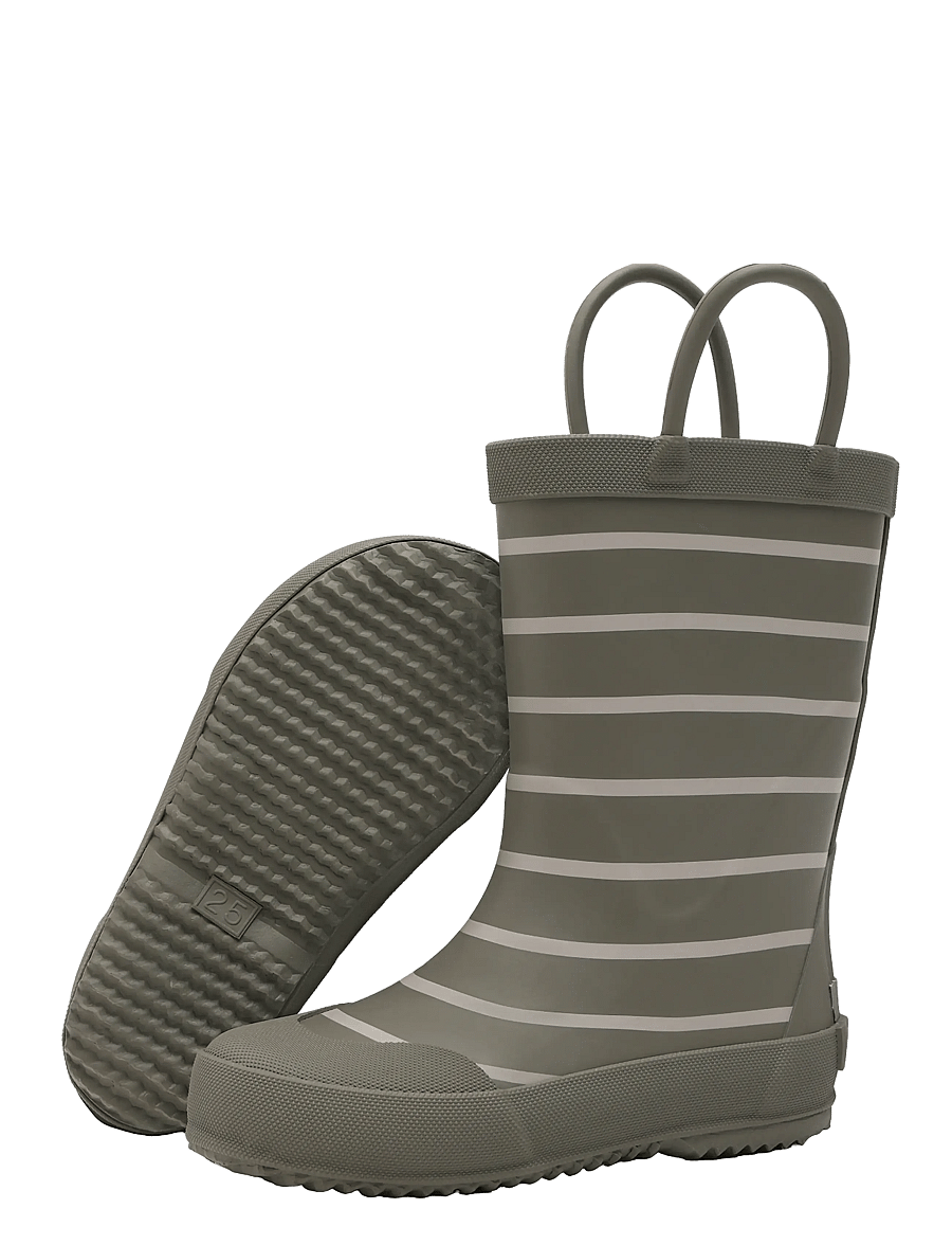 CeLaVi - Wellies - Stripe - gumijas puszābaki bez siltās oderes - mulled basil - 2