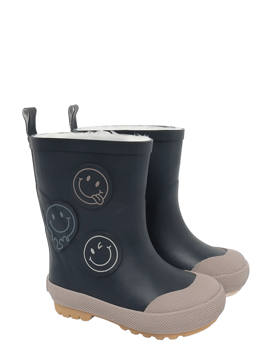 CeLaVi - Thermal wellies w. lining - lined rubberboots - navy - 0