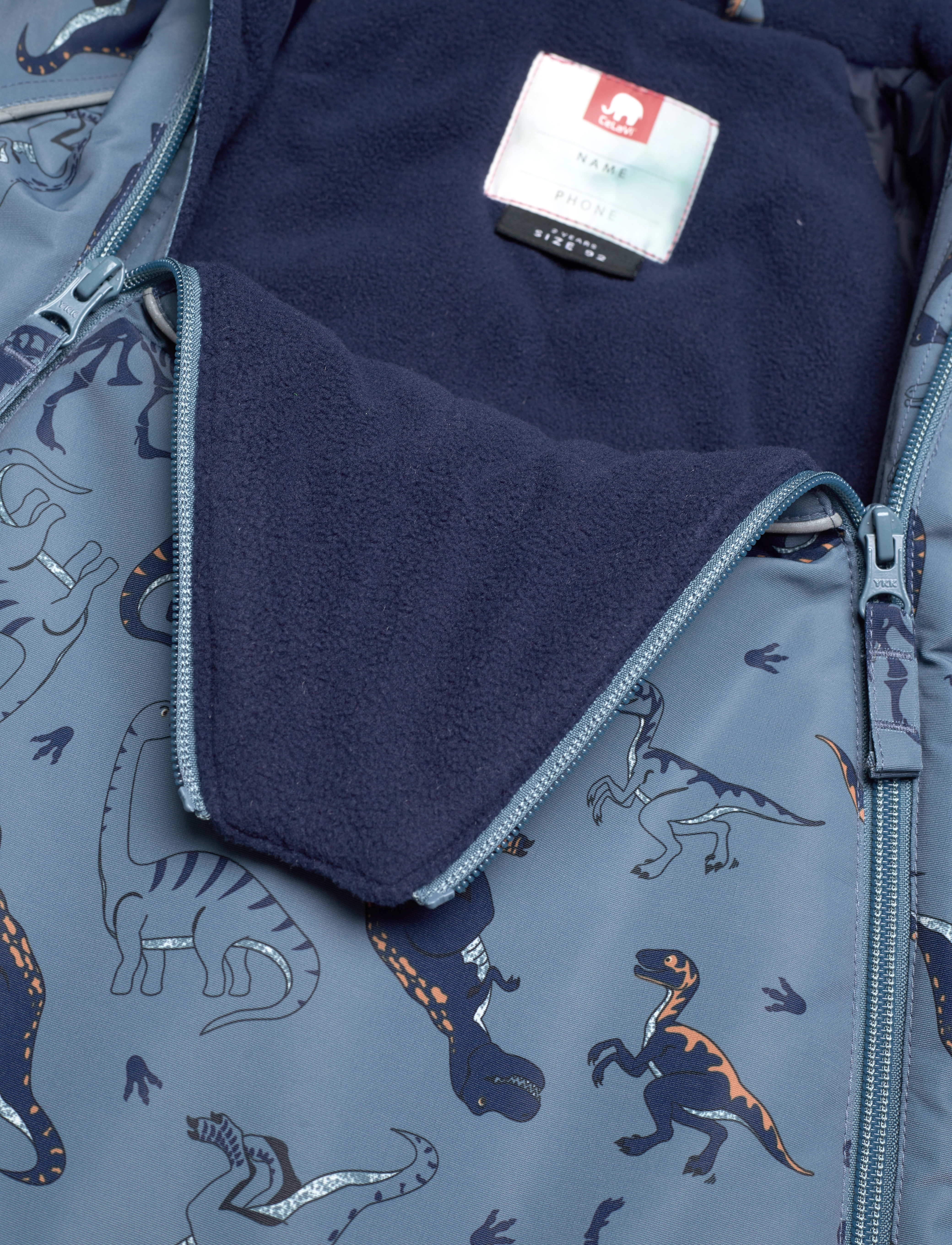 CeLaVi - Wholesuit - AOP, w. 2 zippers - china blue - 2