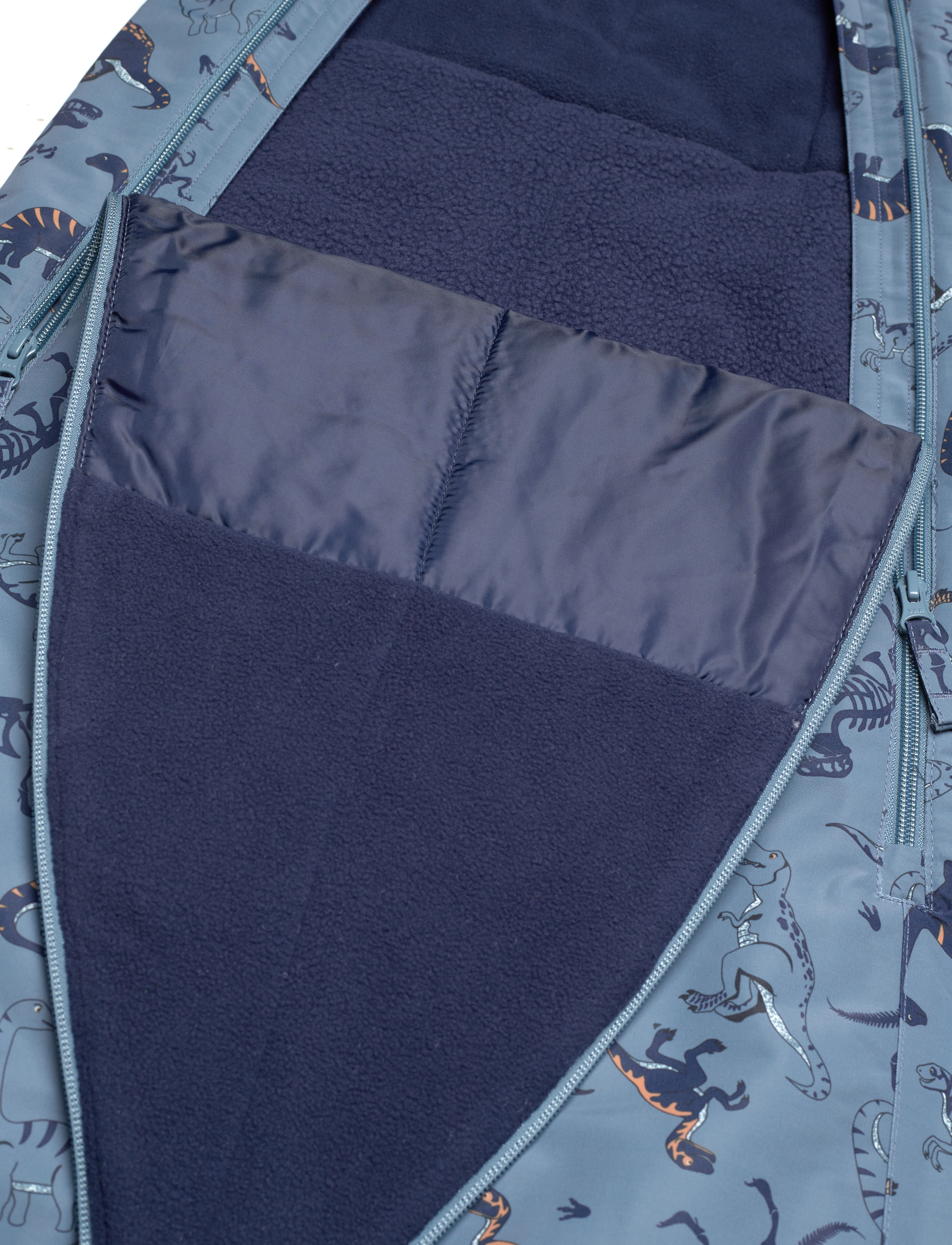 CeLaVi - Wholesuit - AOP, w. 2 zippers - china blue - 3