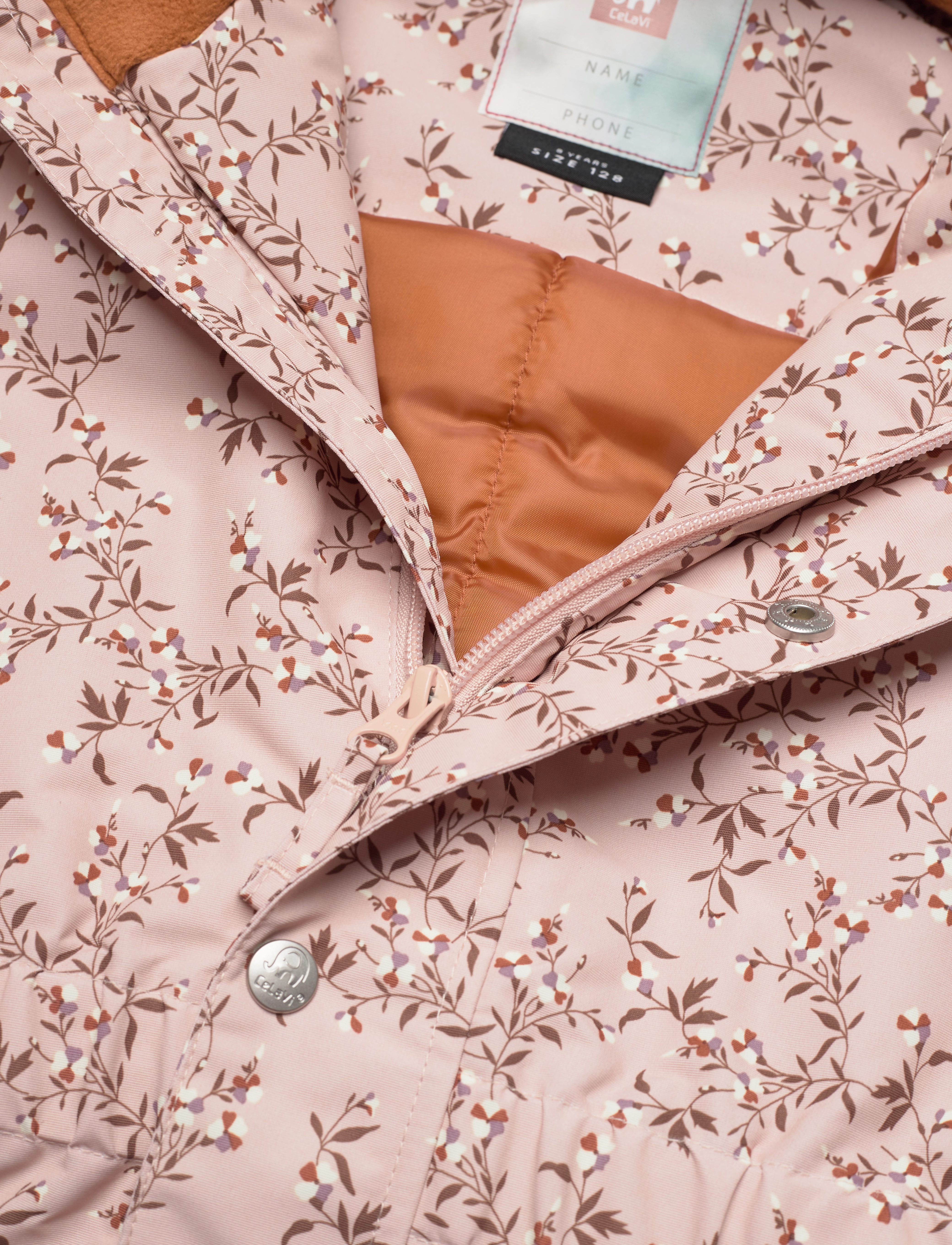 CeLaVi - Jacket - AOP - peach whip - 2
