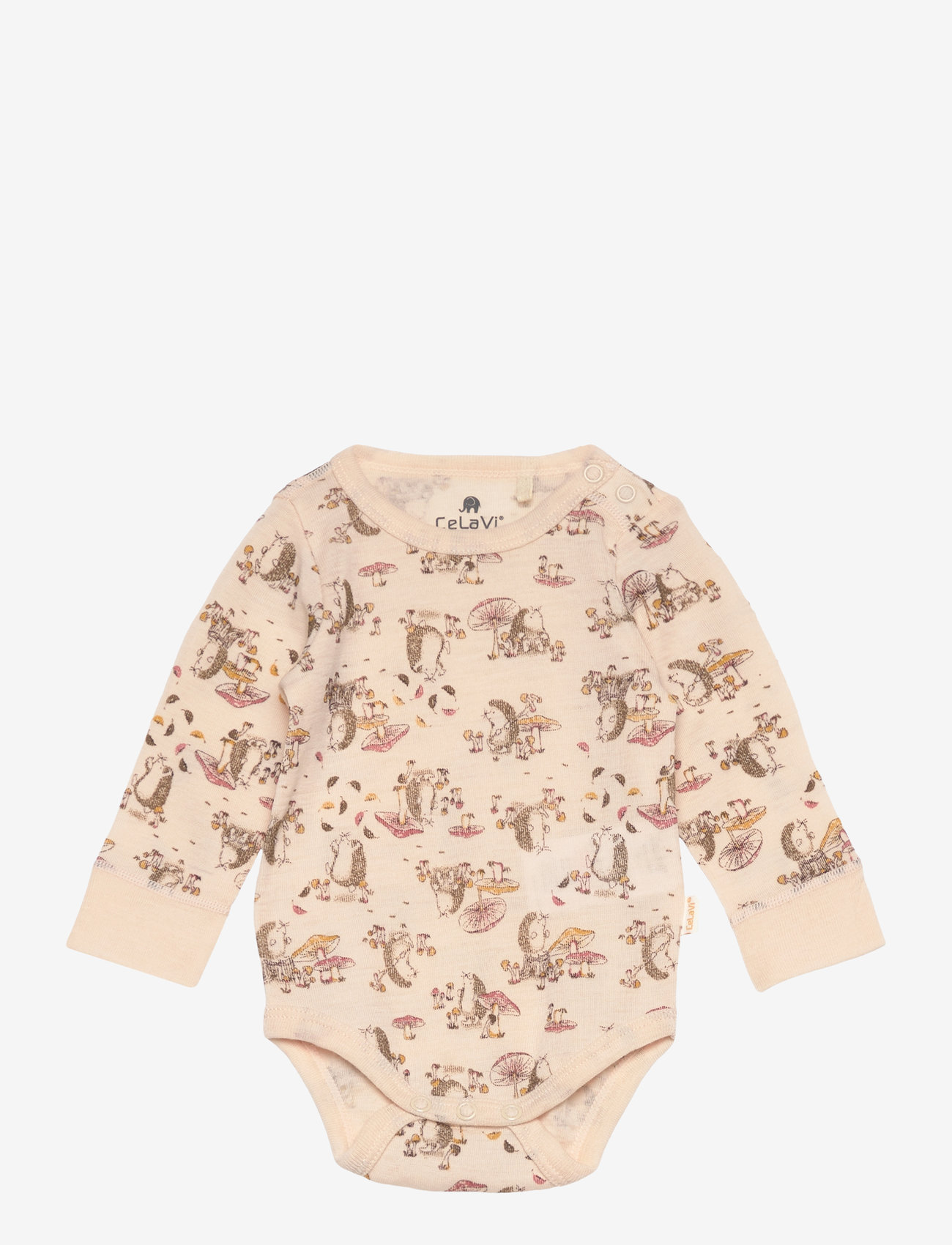 CeLaVi - Body LS - AOP - old rose - 0