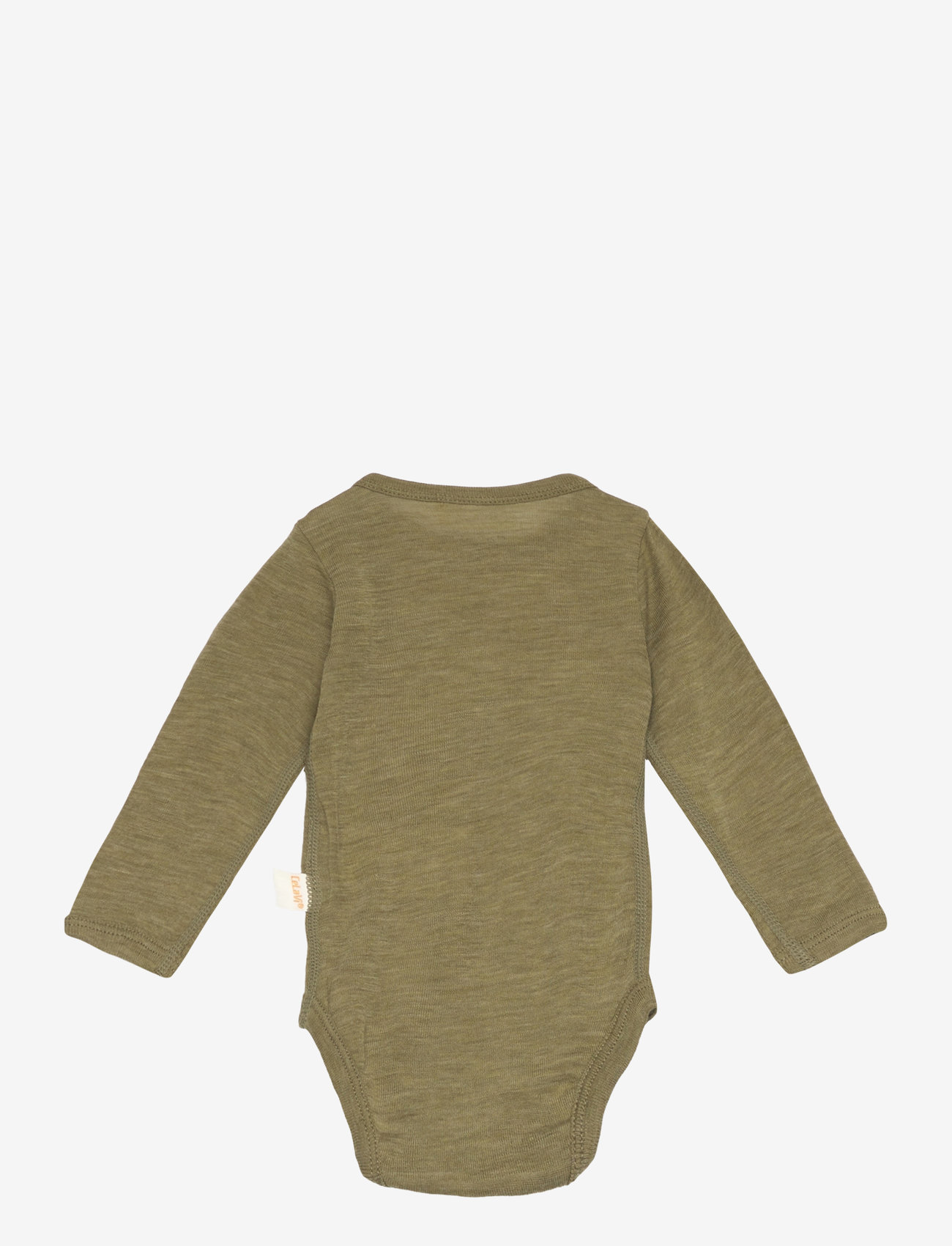 CeLaVi - Body LS - Solid w.Print - loden green melange - 1
