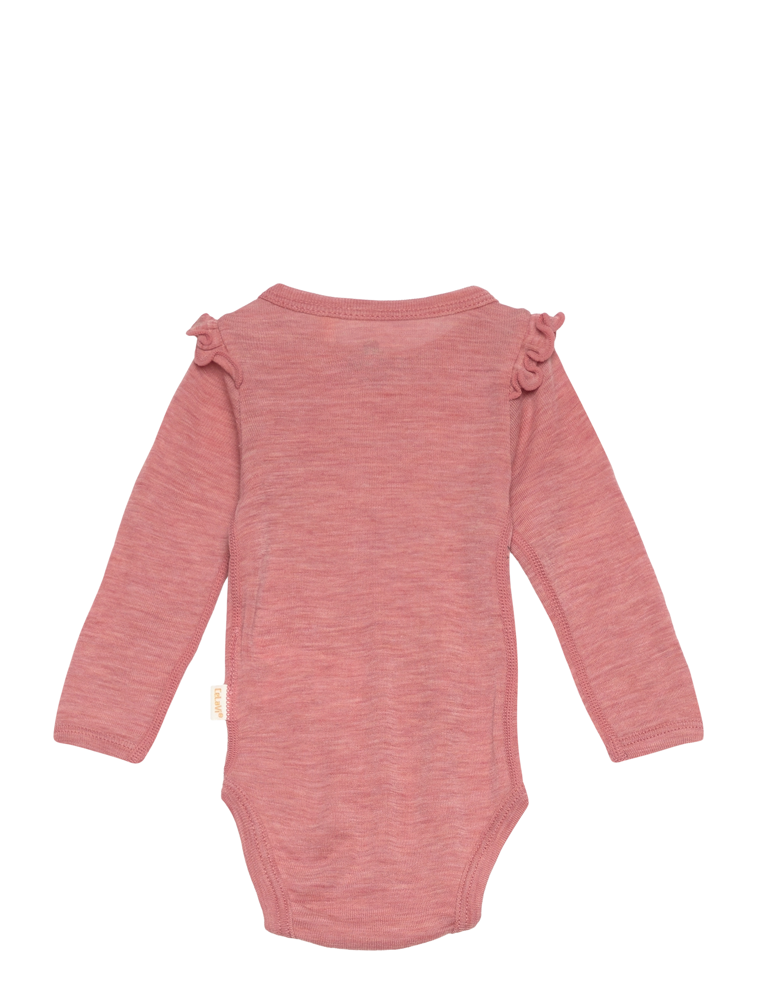 CeLaVi - Body LS - Solid w.Print - old rose melange - 1