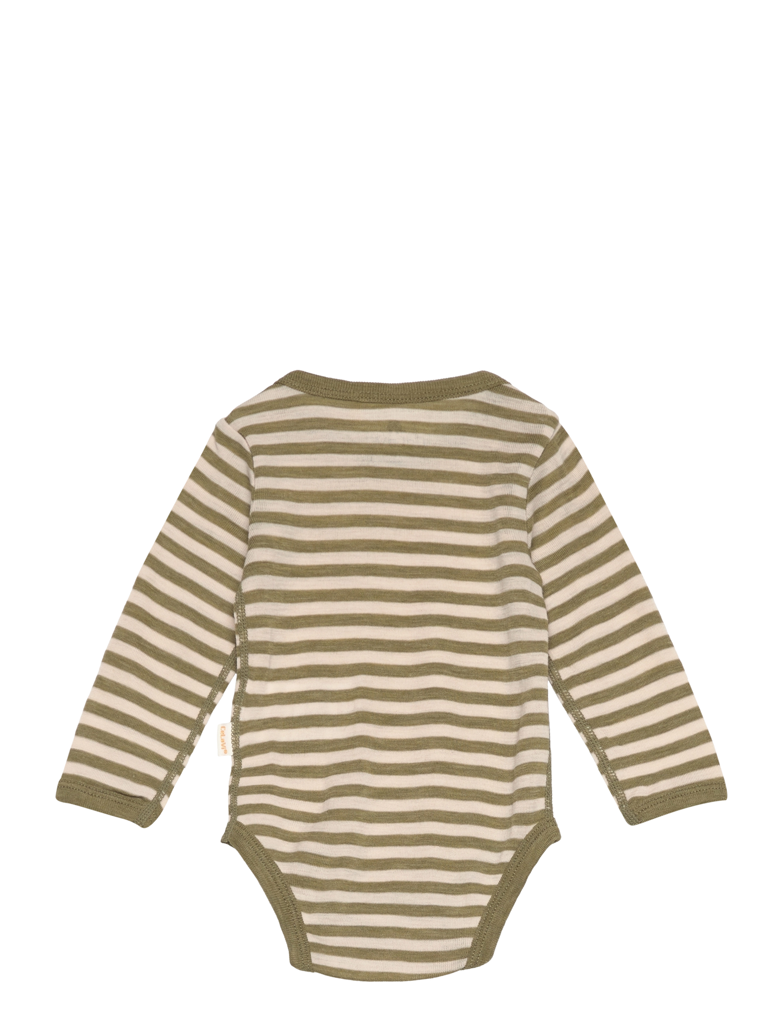 CeLaVi - Body LS - YD Stripe - loden green melange - 1