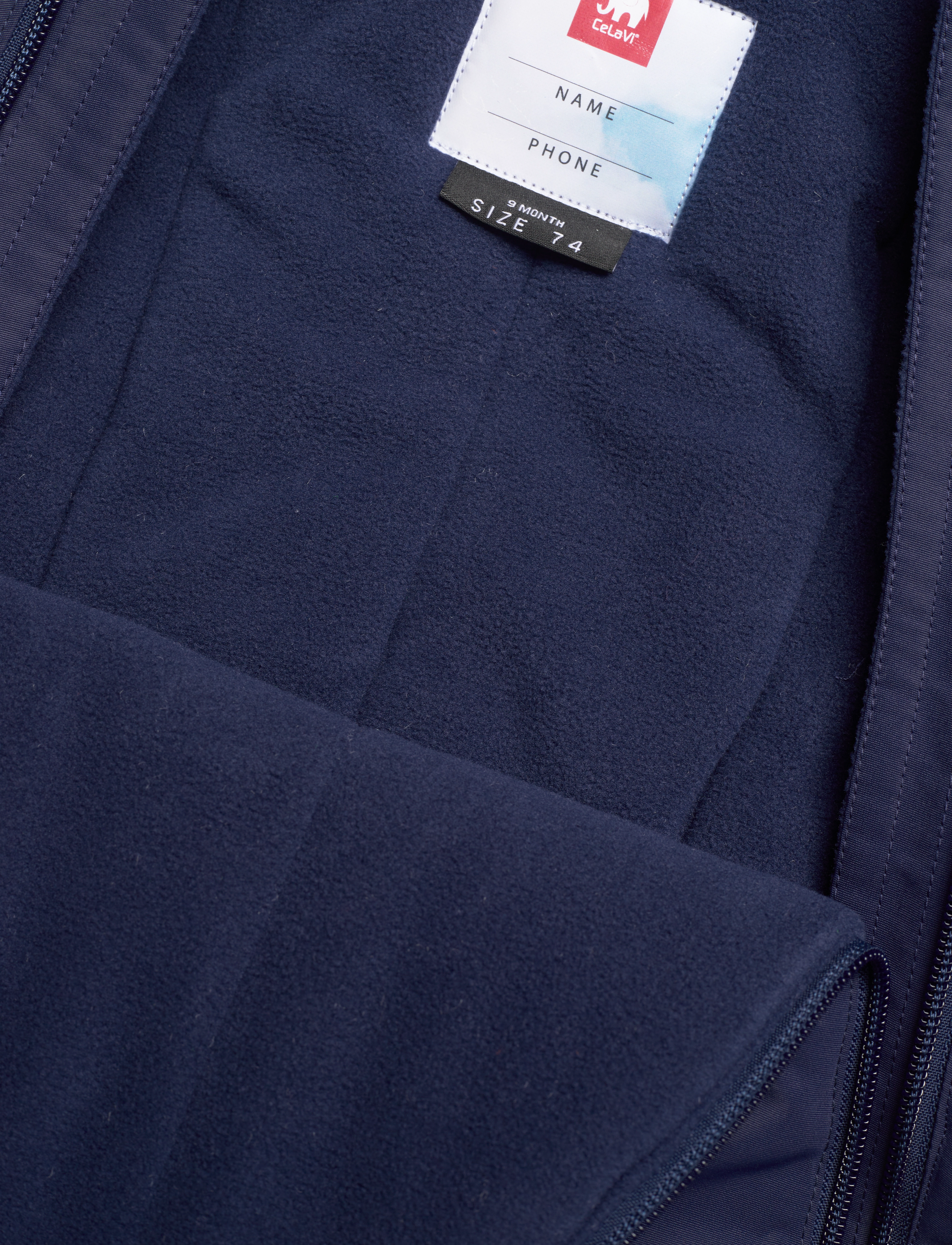 CeLaVi - Wholesuit- SOLID, w. 2 zippers - pageant blue - 2