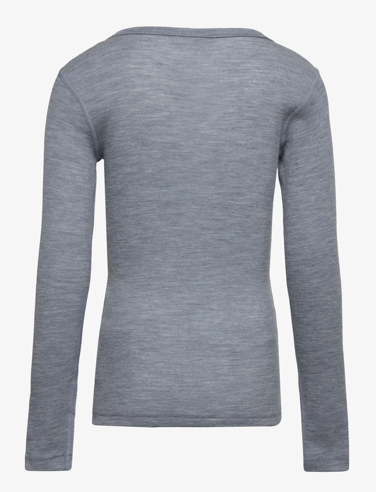 CeLaVi - Blouse LS - SOLID - marškinėliai ilgomis rankovėmis - flint stone - 1