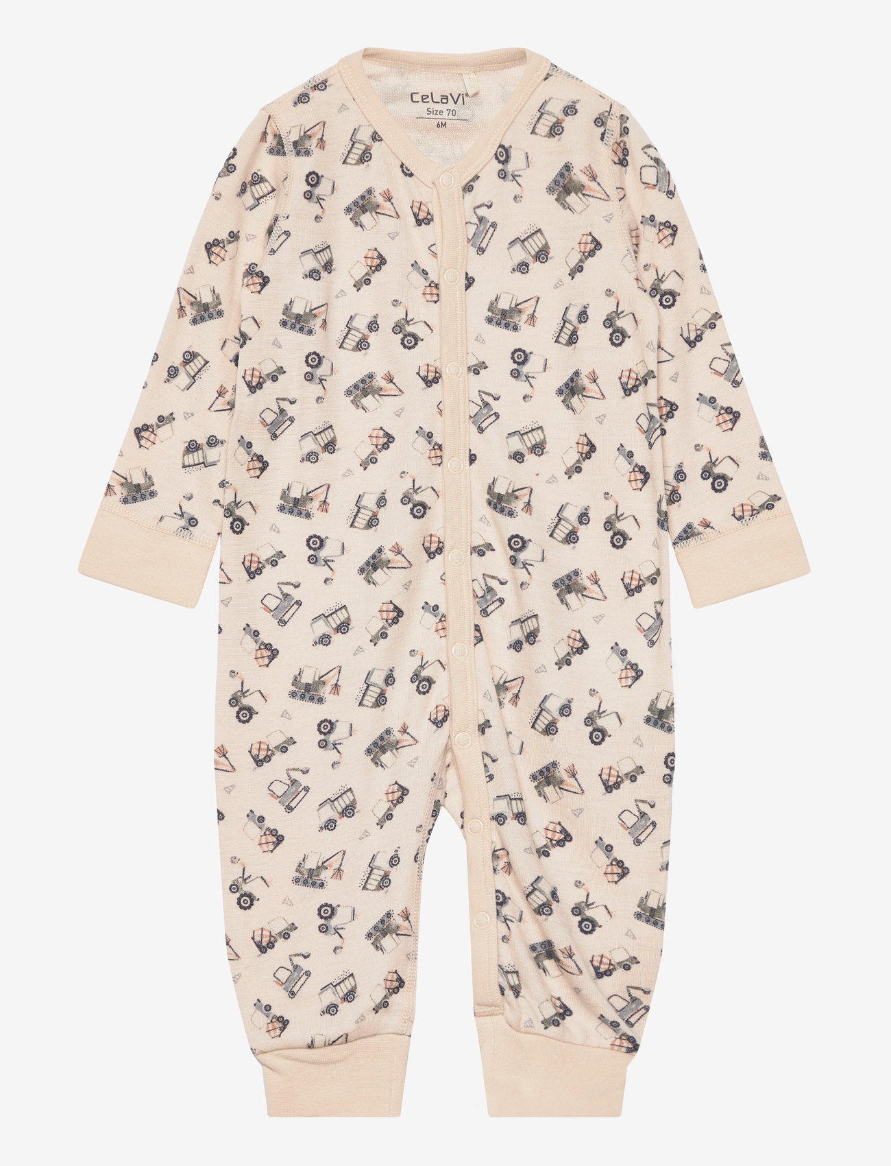 CeLaVi - Jumpsuit LS - AOP - dark blue - 0