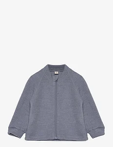 Jacket w/zipper - Soft Wool, CeLaVi