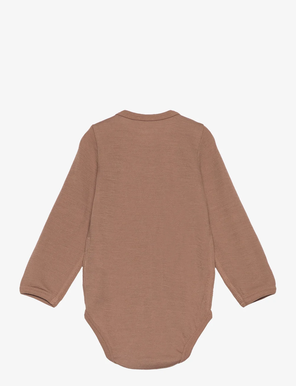 CeLaVi - Body LS, Solid w. Print - alusriided beebidele - woodsmoke - 1