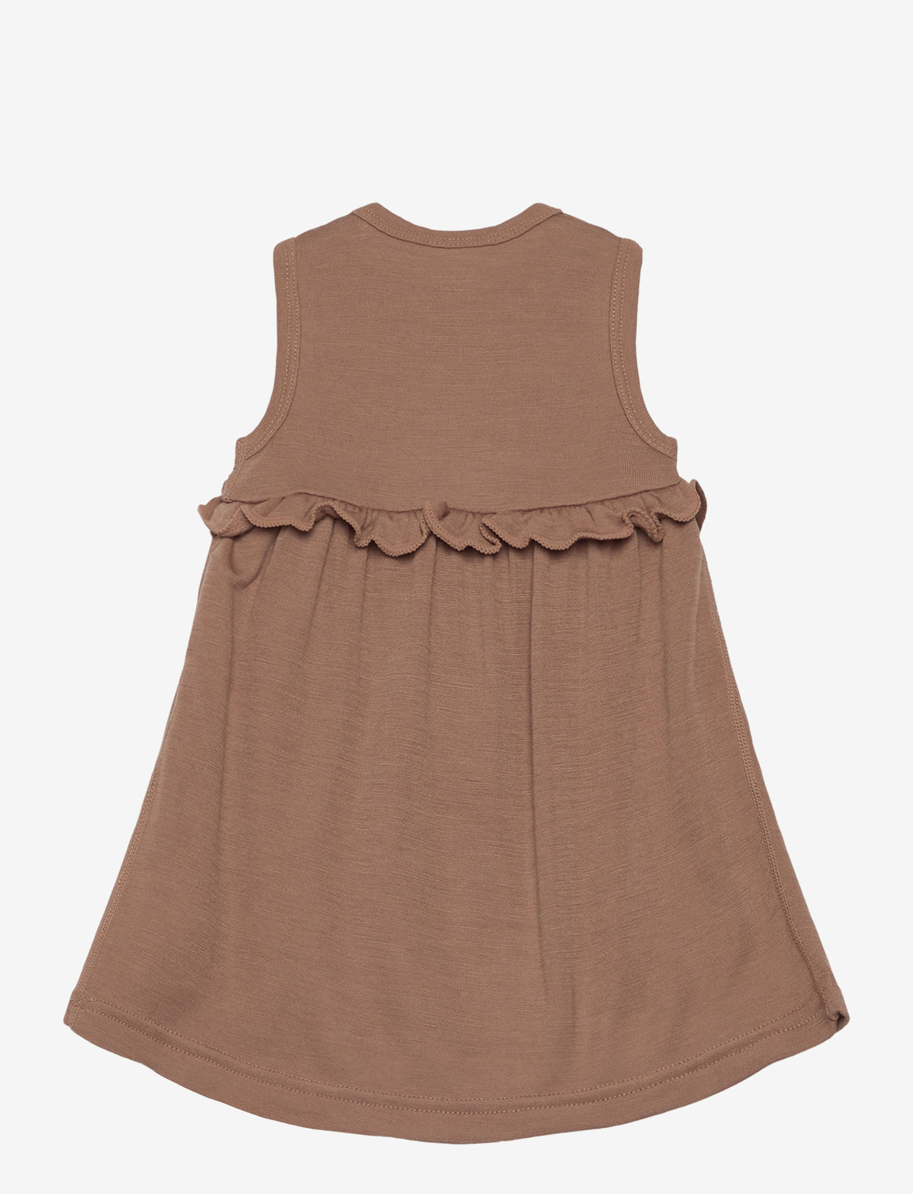 CeLaVi - Spencer, Solid w. Print - varrukateta vabaaja kleidid - woodsmoke - 1