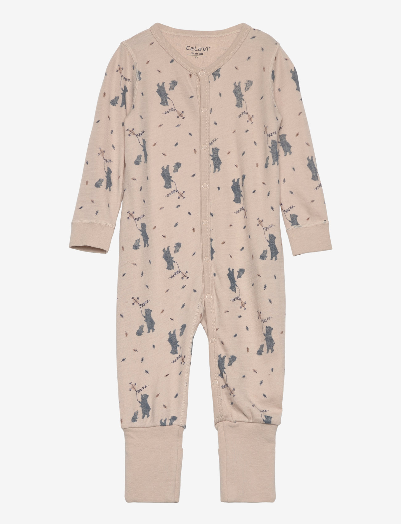 CeLaVi - Jumpsuit LS - AOP - stormy weather - 0