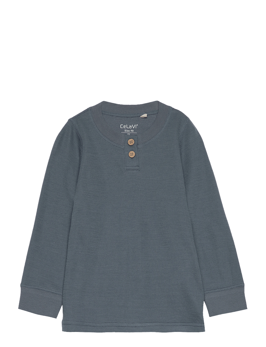 CeLaVi - Blouse LS, w. print - langärmelig - stormy weather - 0
