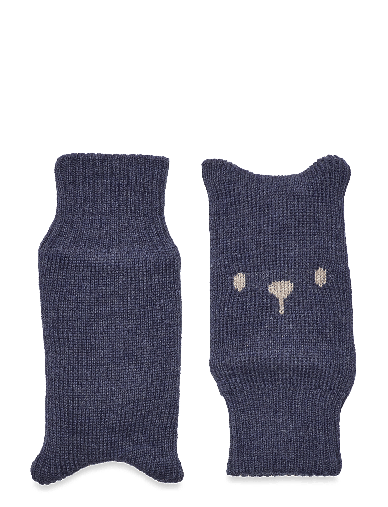 CeLaVi - Mittens - Knitted - handschuhe - naval academy melange - 0