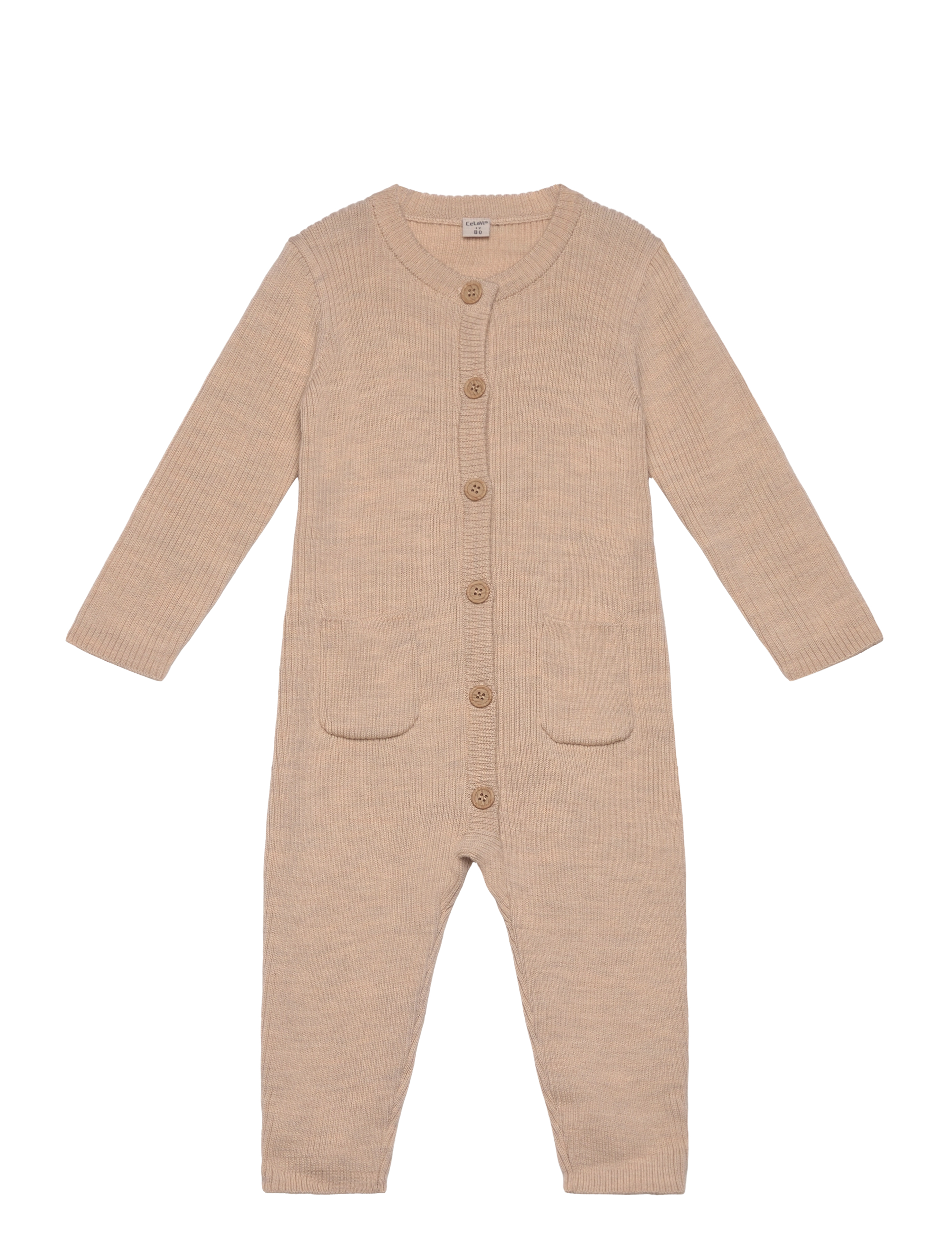 Jumpsuit - Knitted - DUNE MELANGE