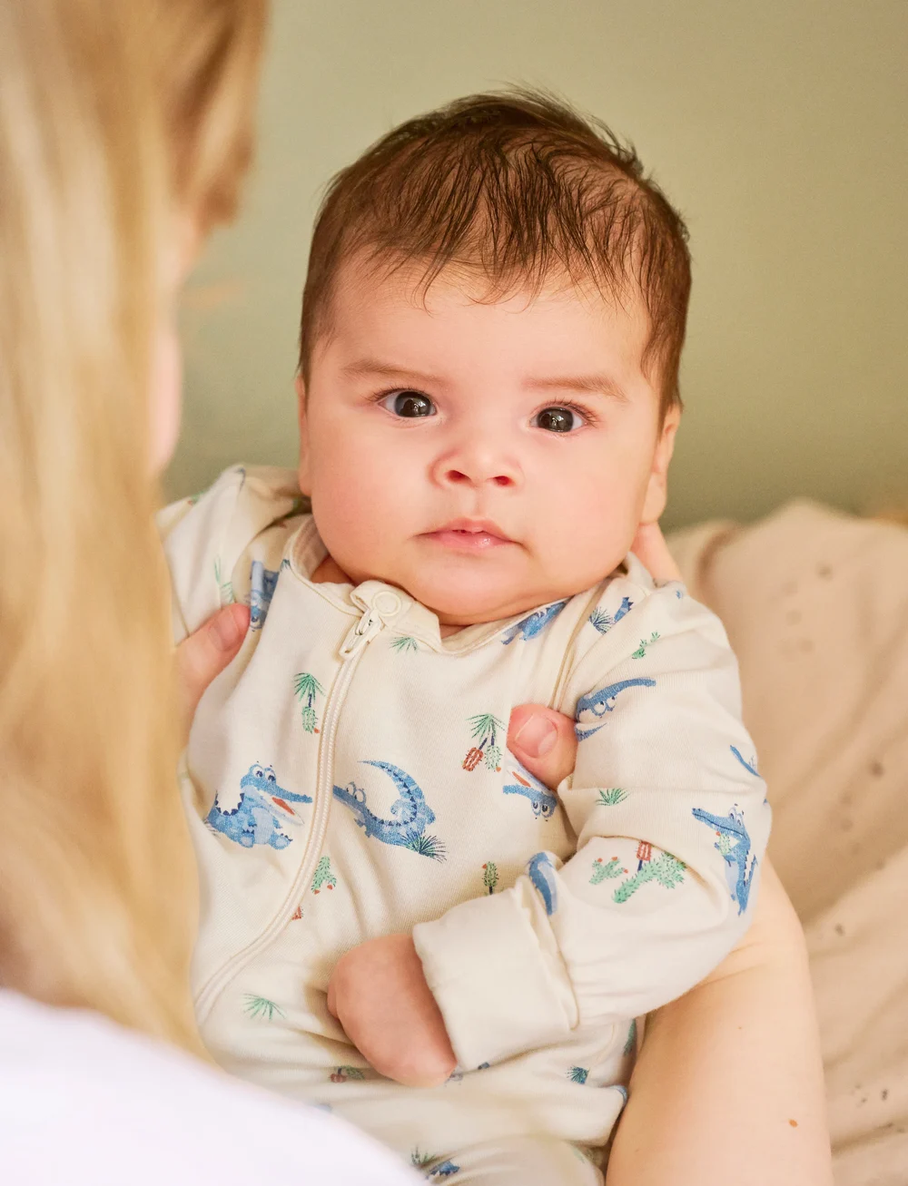 CeLaVi - Body LS - AOP - bodies à manches longues - dusty blue - 4