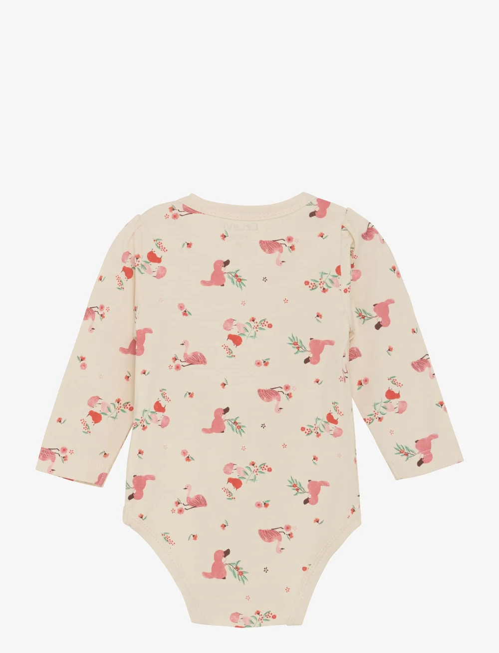 CeLaVi - Body LS - AOP - långärmade bodies - powder pink - 1