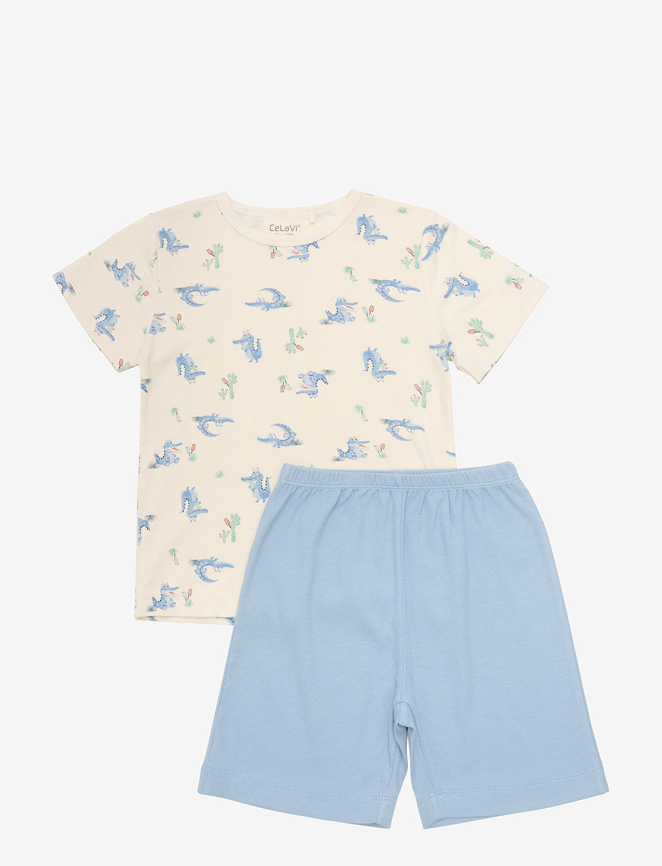 CeLaVi - Summer Pyjamas Set -Boys - dusty blue - 0