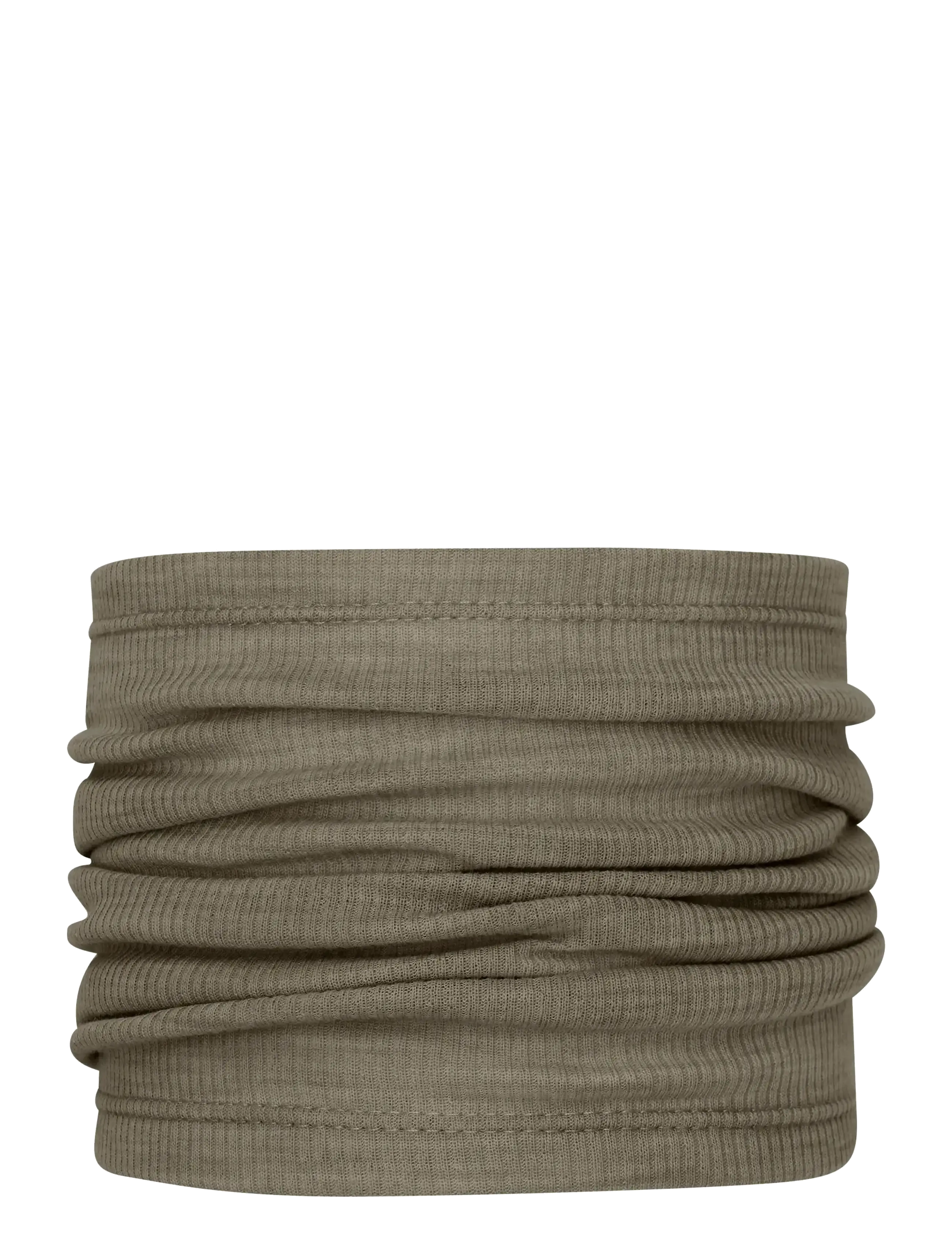 CeLaVi Neckwarmer, Double Layer - Accessoarer - DUSKY GREEN / khaki/green
