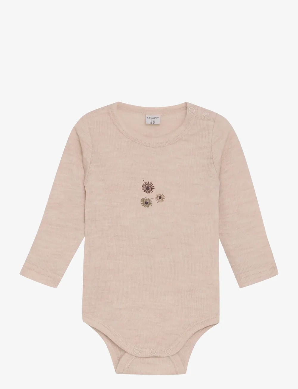 CeLaVi - Body LS - SOLID - base layer baby - rose dust - 0