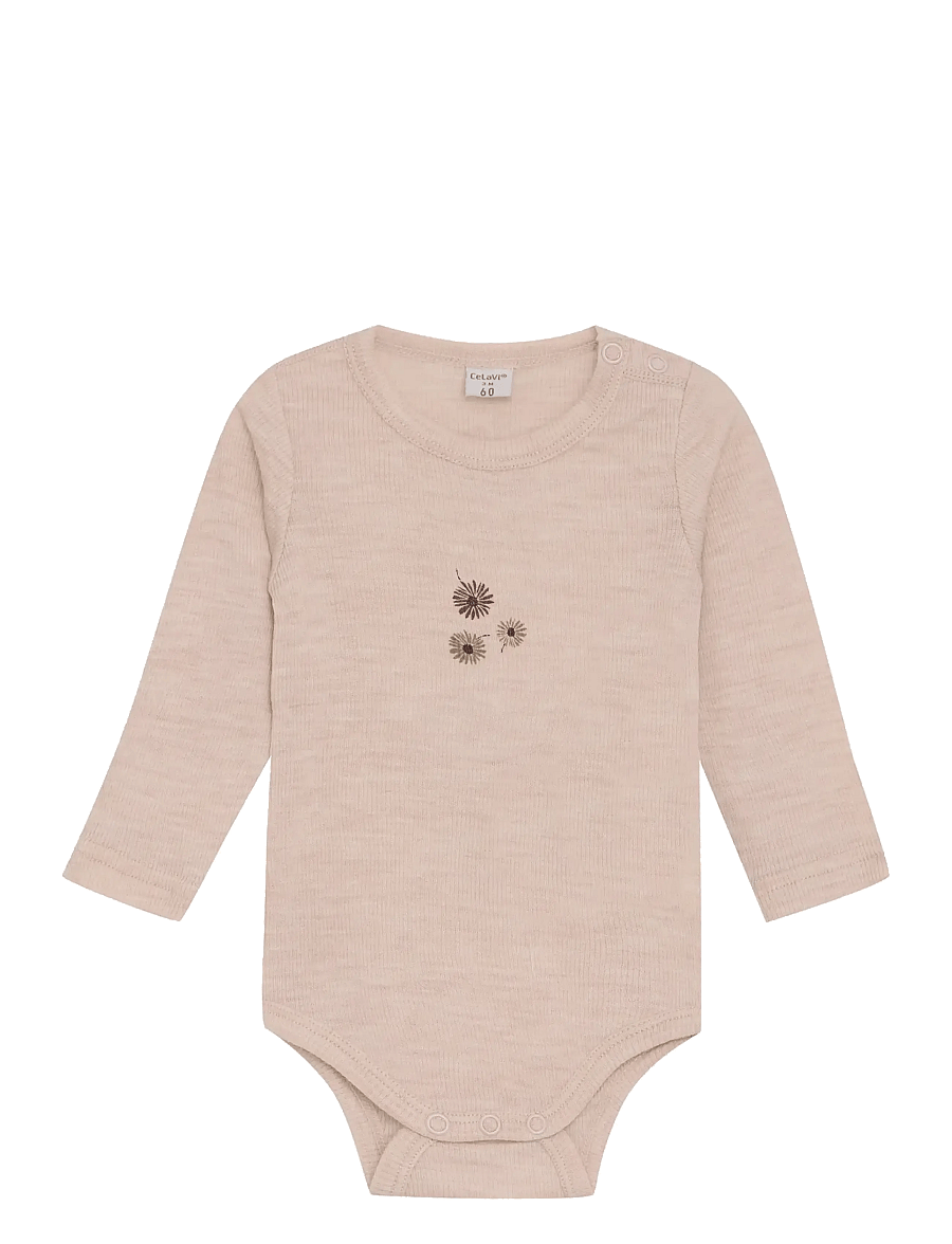 CeLaVi - Body LS - SOLID - alusriided beebidele - rose dust - 0