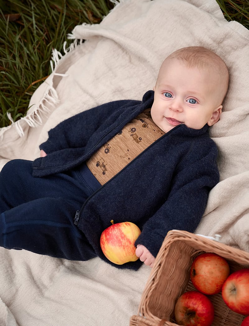 CeLaVi - Body LS - AOP - alusriided beebidele - cocoa creme - 0