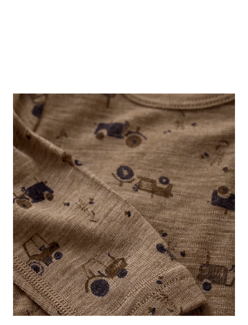 CeLaVi - Body LS - AOP - alusriided beebidele - cocoa creme - 3