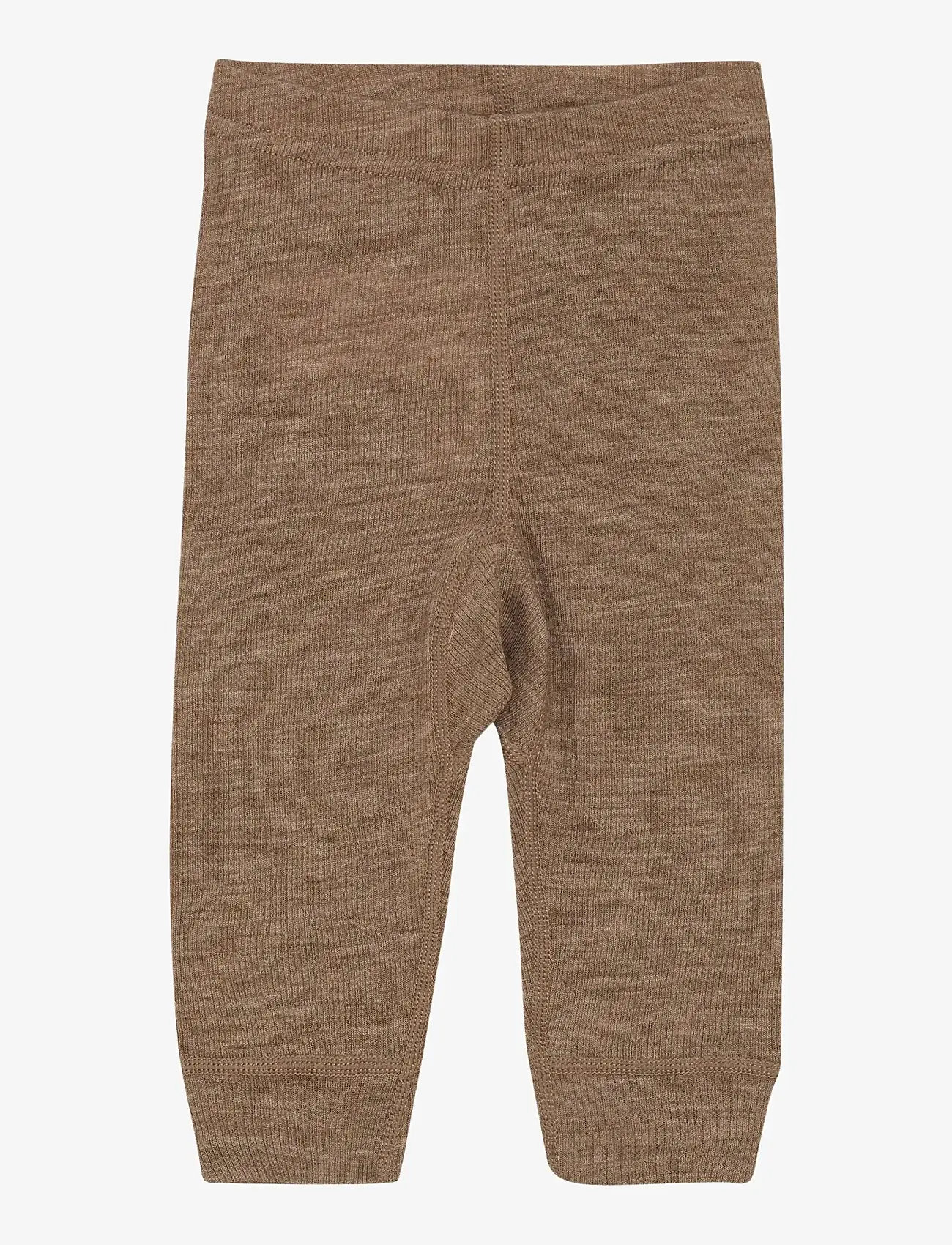 CeLaVi - Leggings - SOLID - efterårstøj - cocoa creme - 0