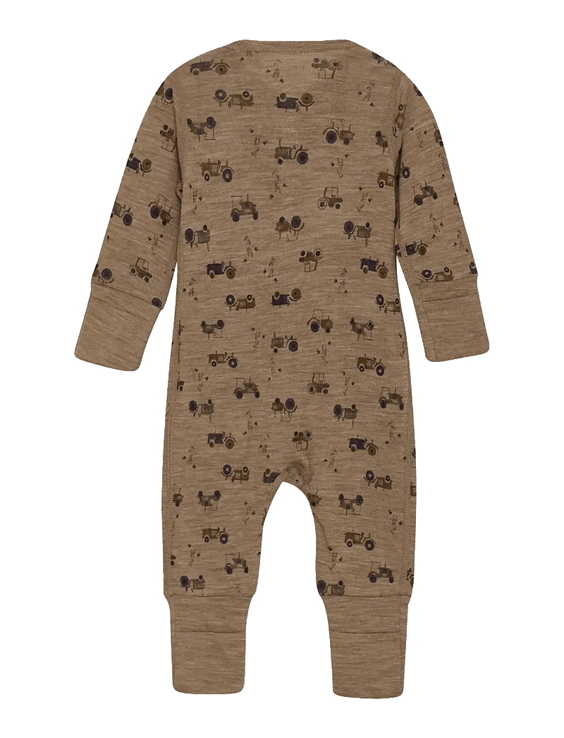 CeLaVi - Jumpsuit - AOP - byxdress - cocoa creme - 1