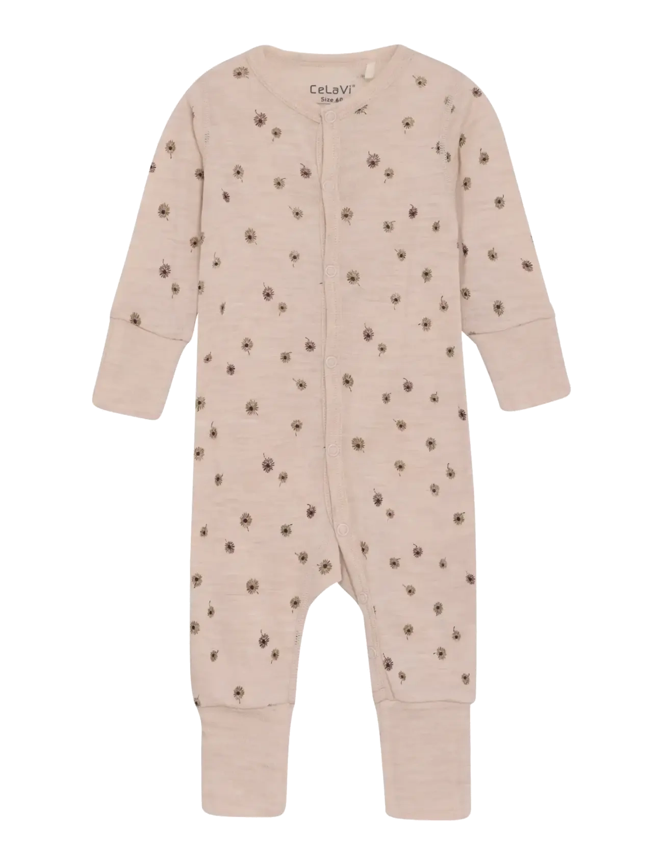 CeLaVi Jumpsuit - Aop, 90, Beige > Jumpsuits, Børn