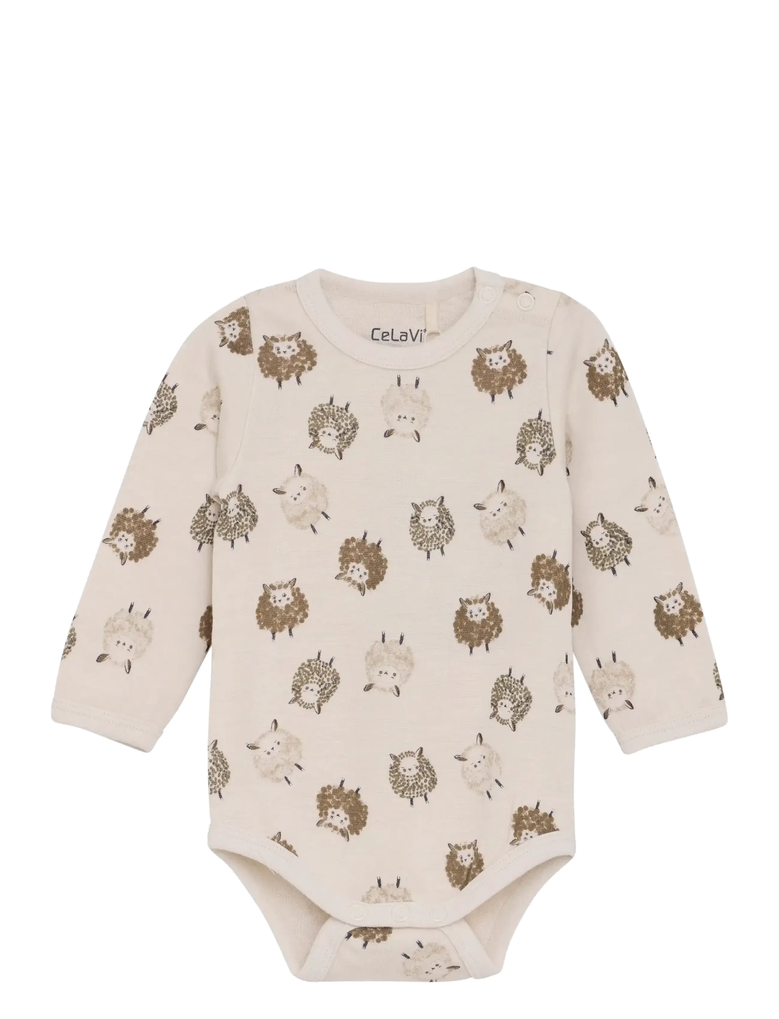 Body LS - AOP - SAVANNAH TAN