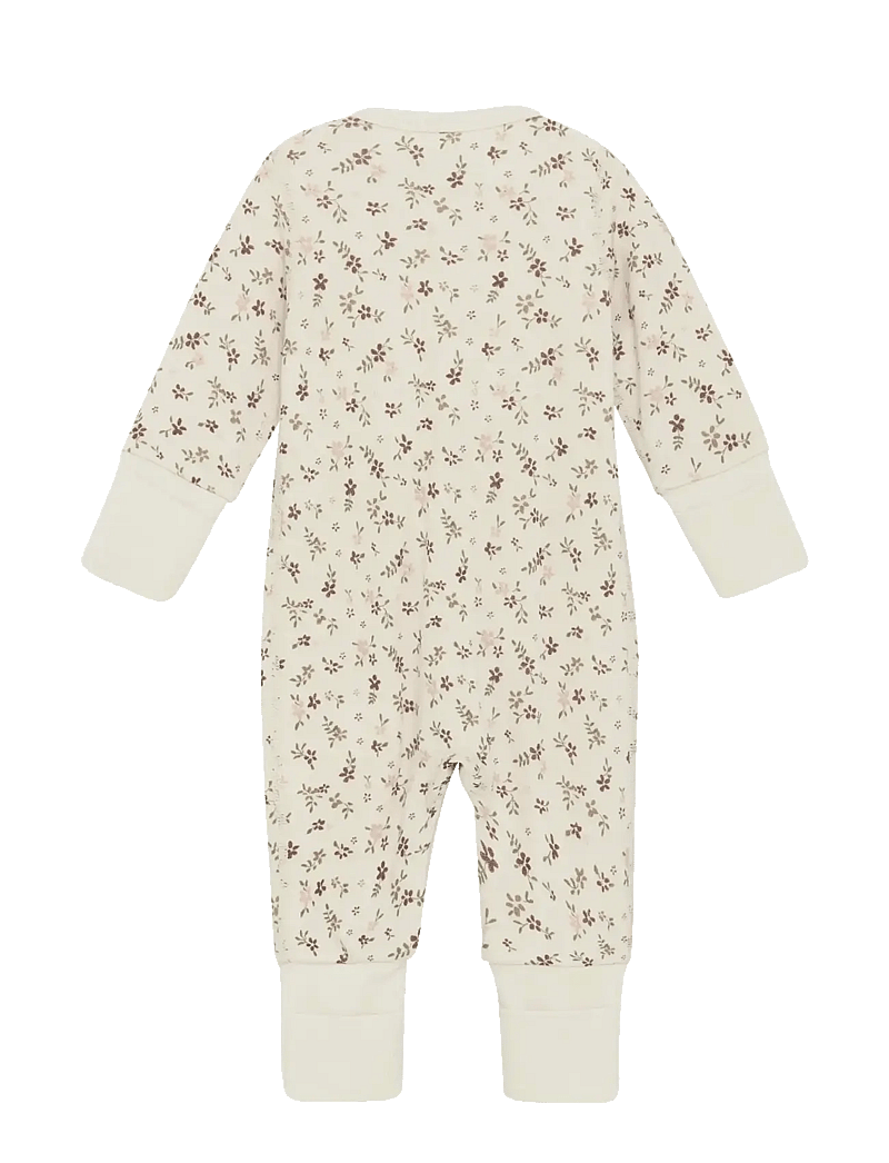 CeLaVi - Jumpsuit LS - AOP - aluskerrastot vauvoille - marron - 1