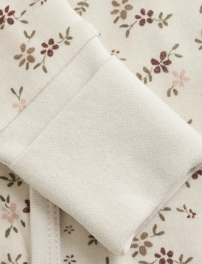 CeLaVi - Jumpsuit LS - AOP - aluskerrastot vauvoille - marron - 2