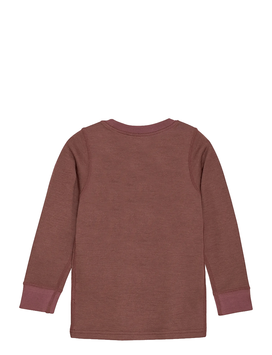 CeLaVi - Blouse LS - Solid - pikkade varrukatega t-särgid - marron - 1